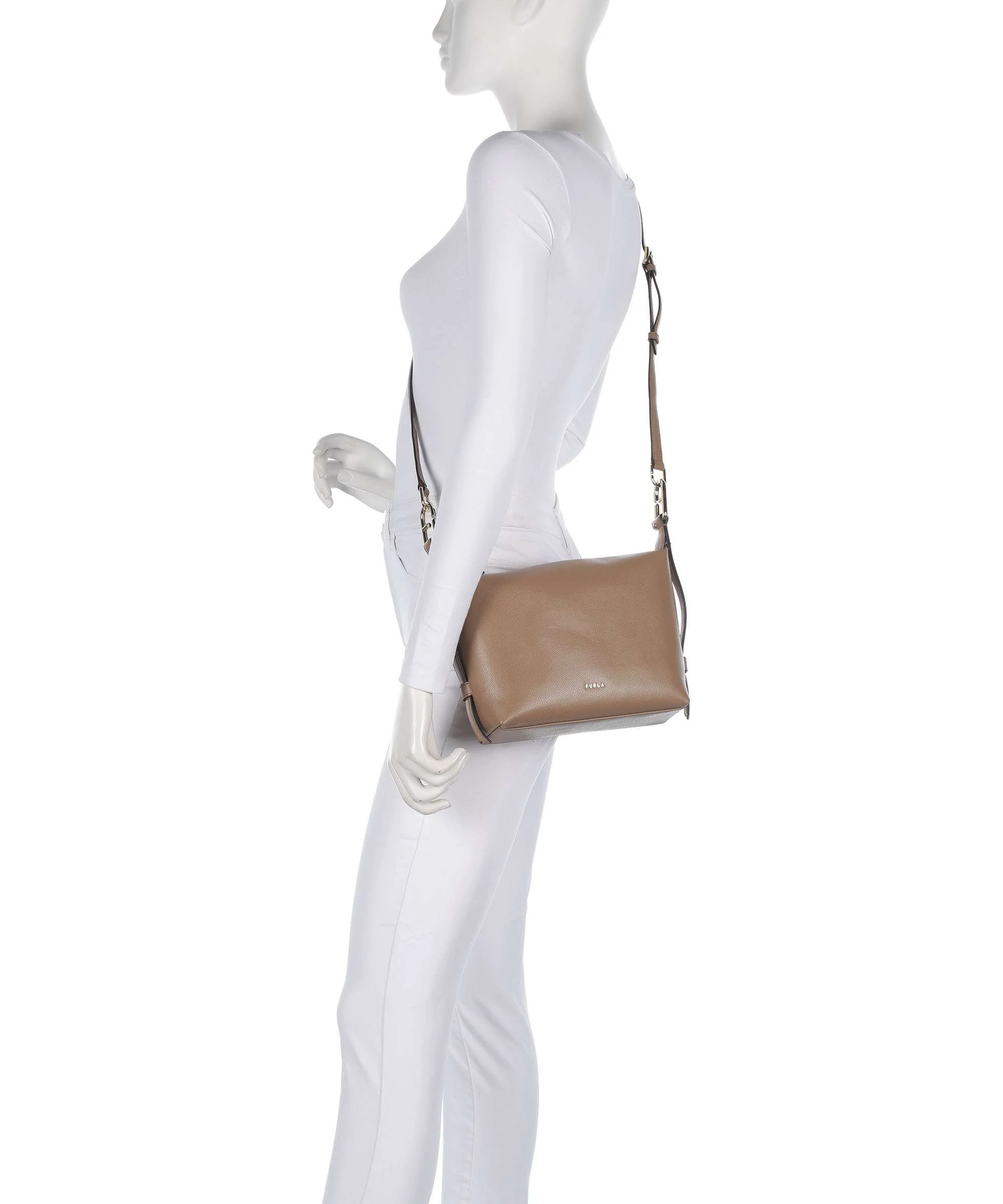 Furla Tonie Mini Shoulder bag toffee - Image 4