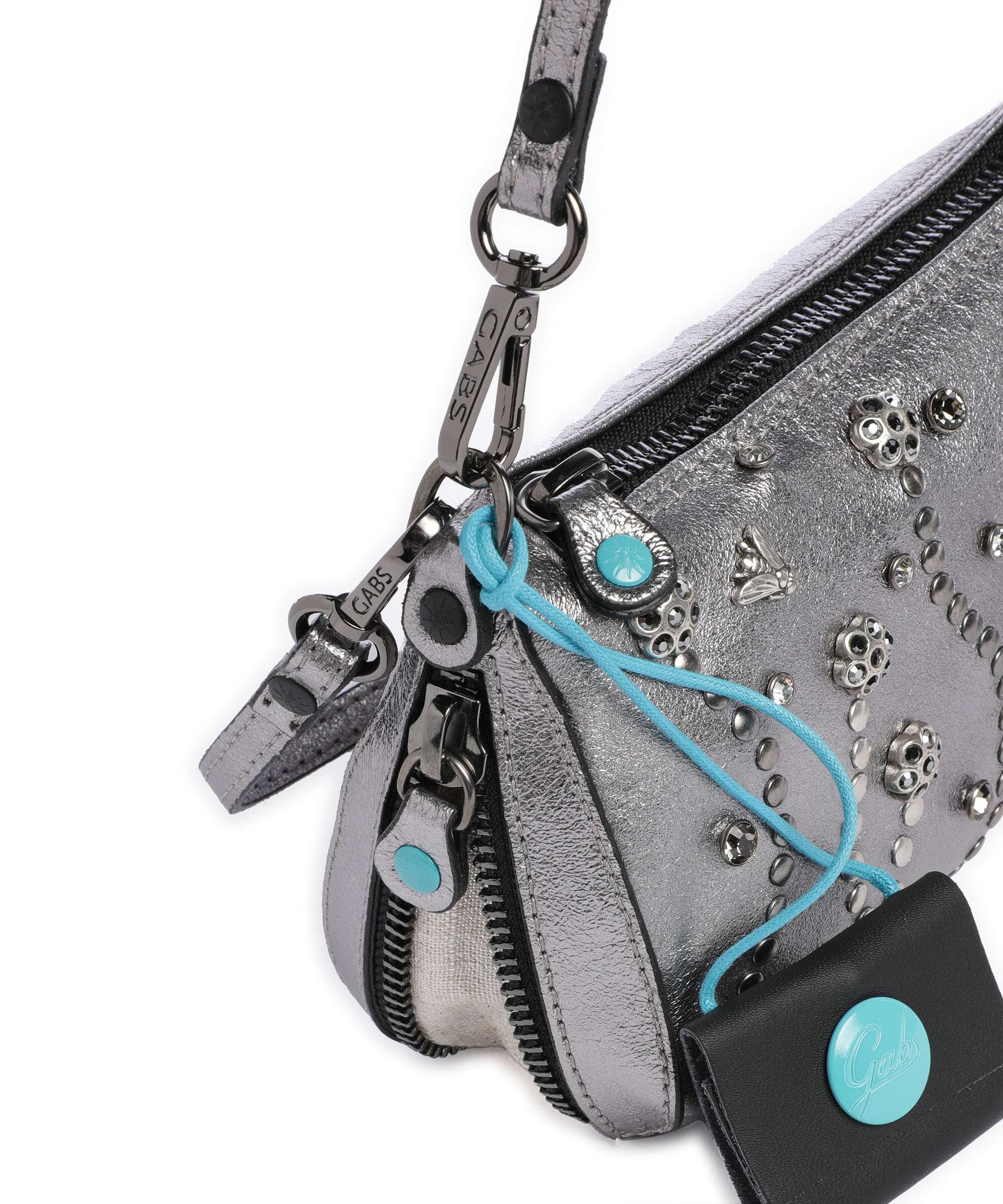 Gabs Oceania Pepita Handbag anthracite - Image 5