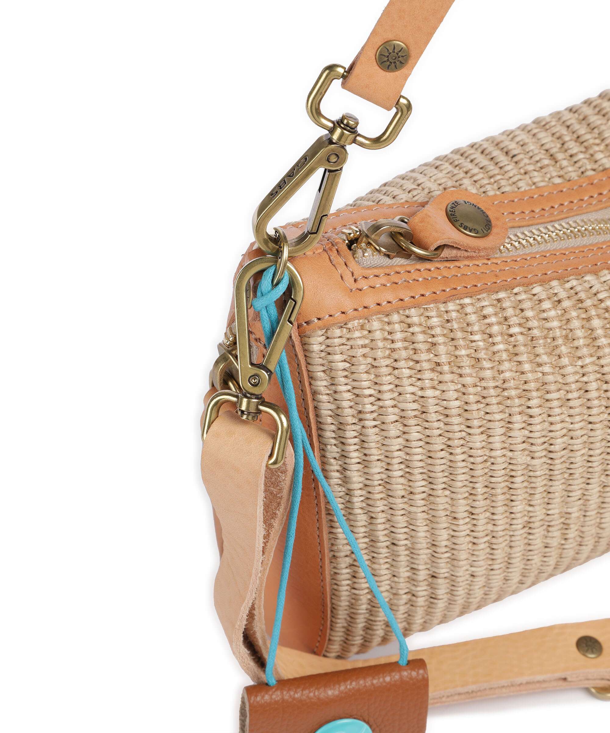 Gabs Oceania Pepita Shoulder bag beige/oro/naturale - Image 5
