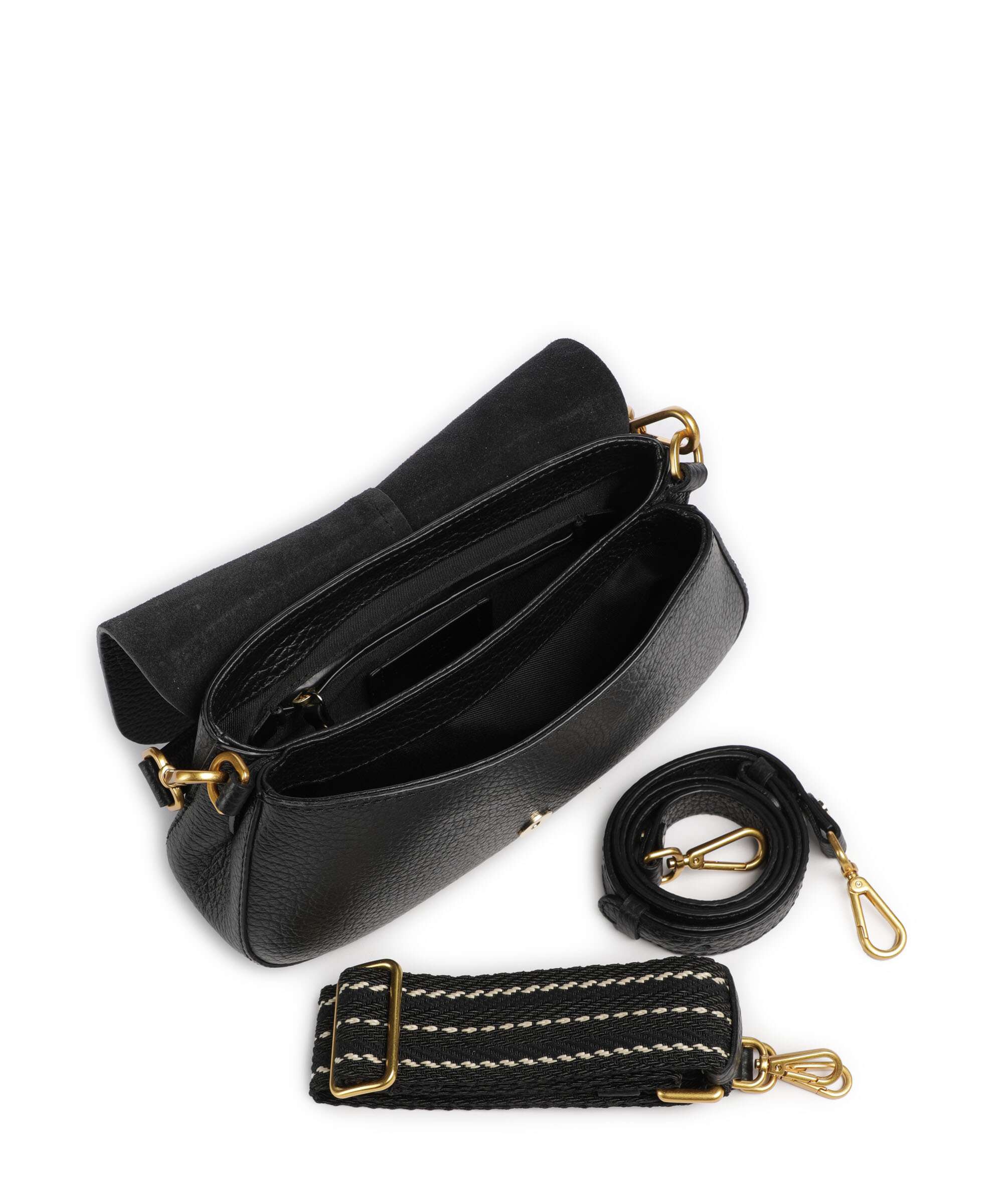 Gianni Chiarini Helena Round Shoulder bag nero - Image 6