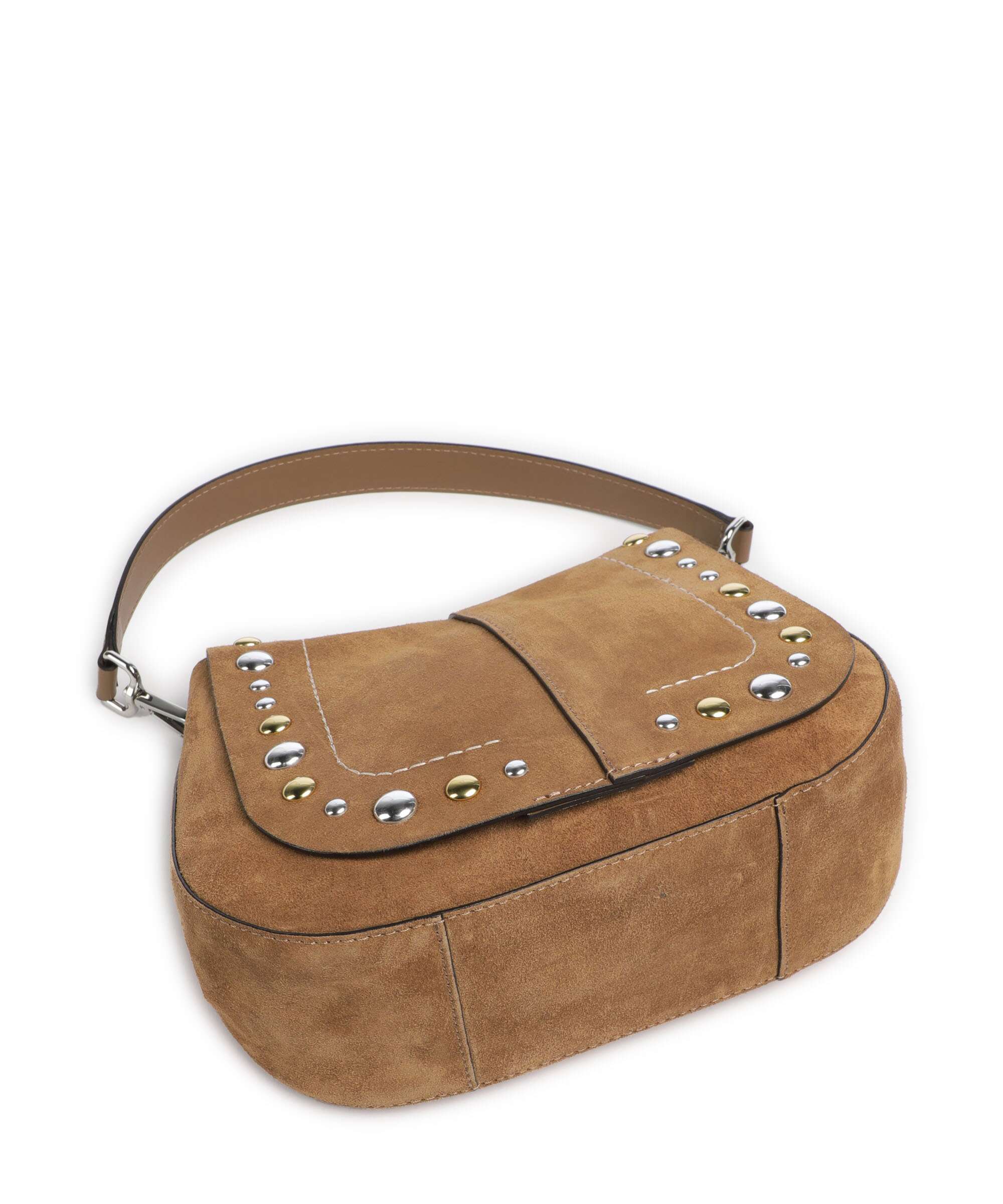 Gianni Chiarini Helena Round Shoulder bag caramel - Image 6