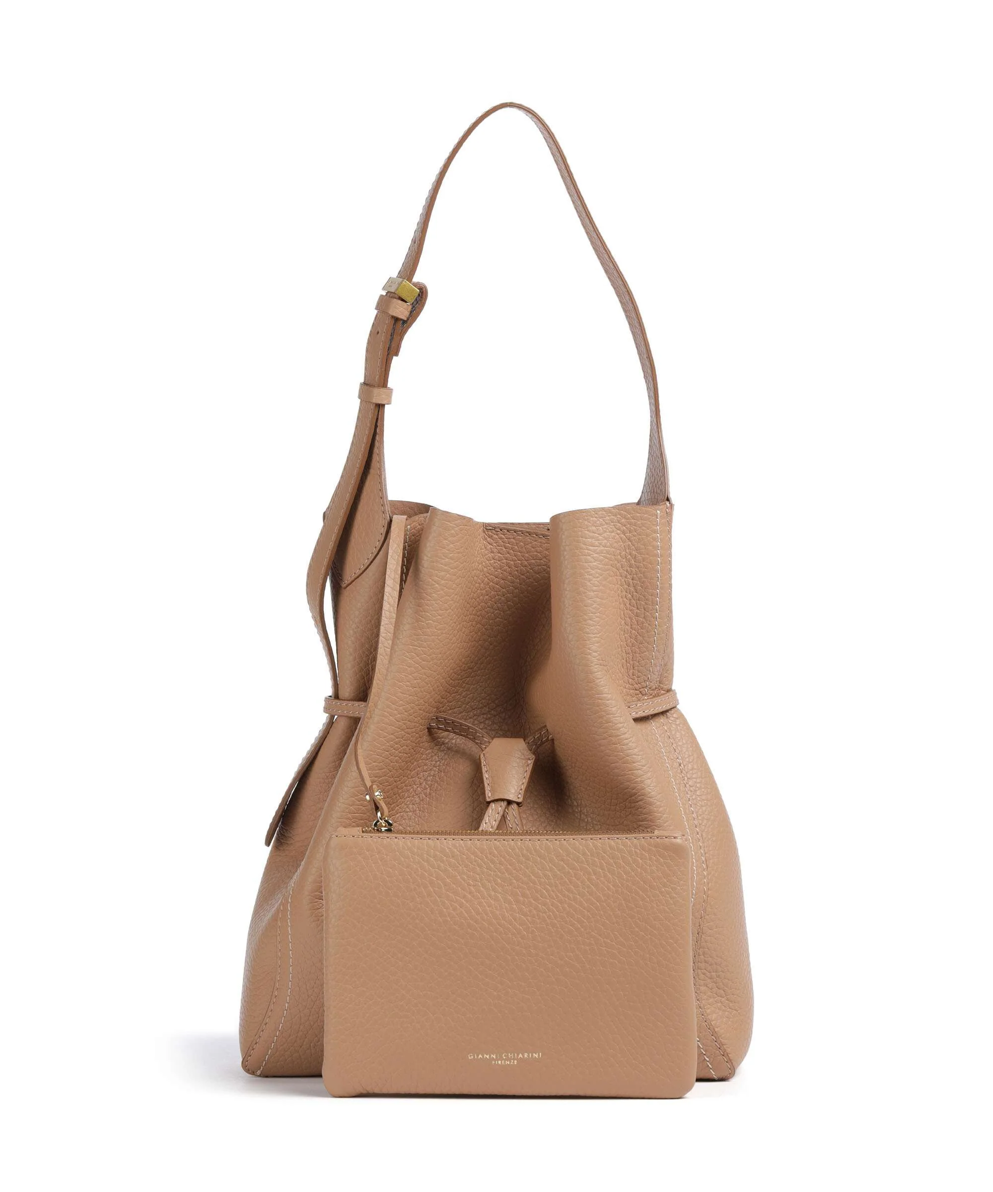 Gianni Chiarini Sienna Bucket bag clay - Image 4