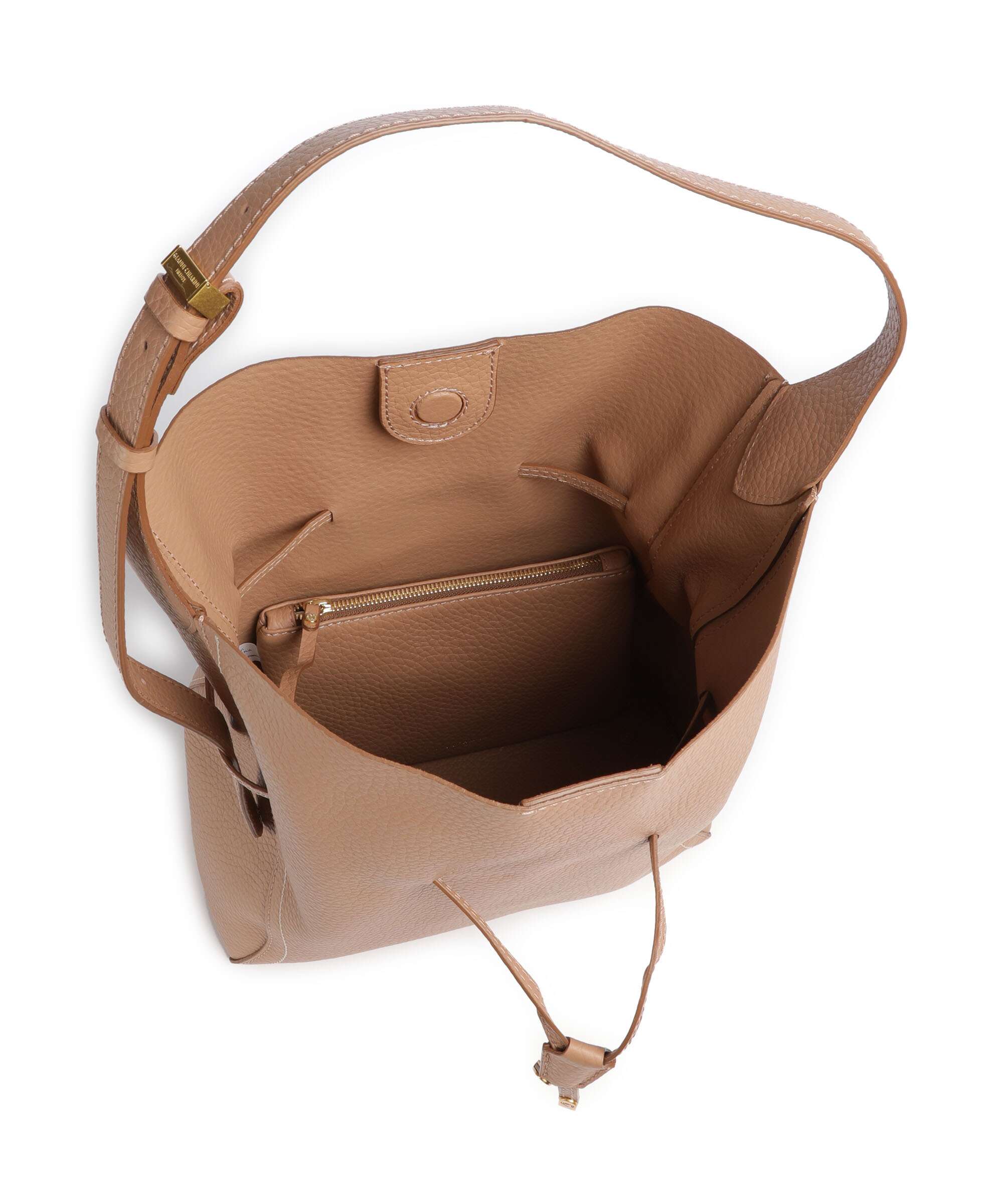 Gianni Chiarini Sienna Bucket bag clay - Image 7