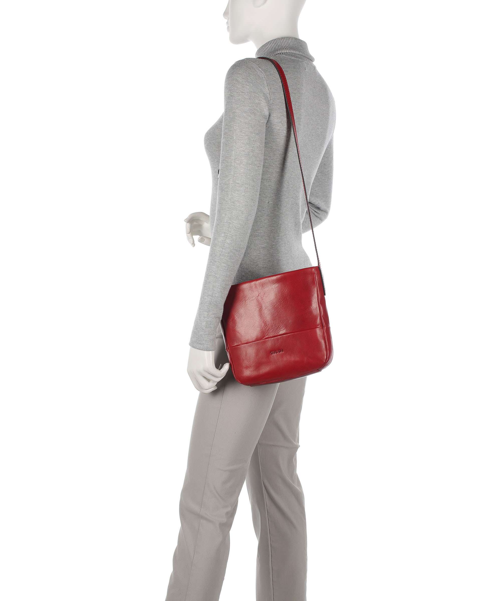 Giudi Belgium Tracollina Crossbody bag rosso - Image 3