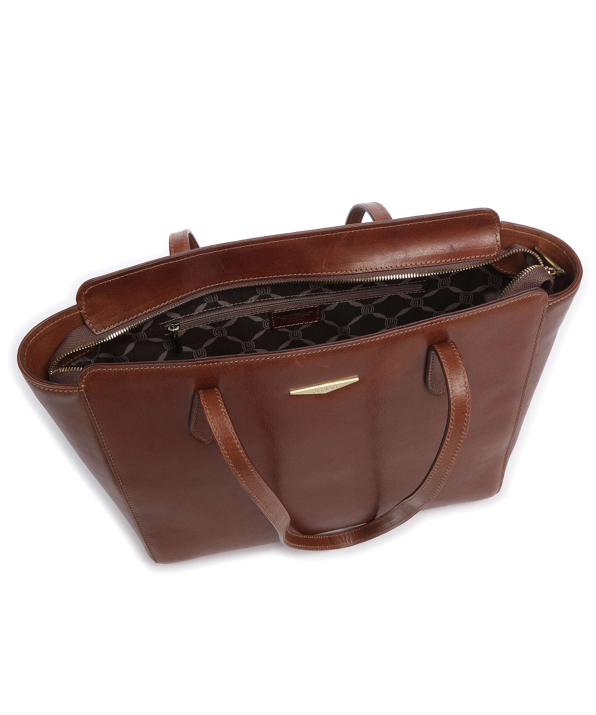 Giudi Classic Tote bag marrone - Image 6