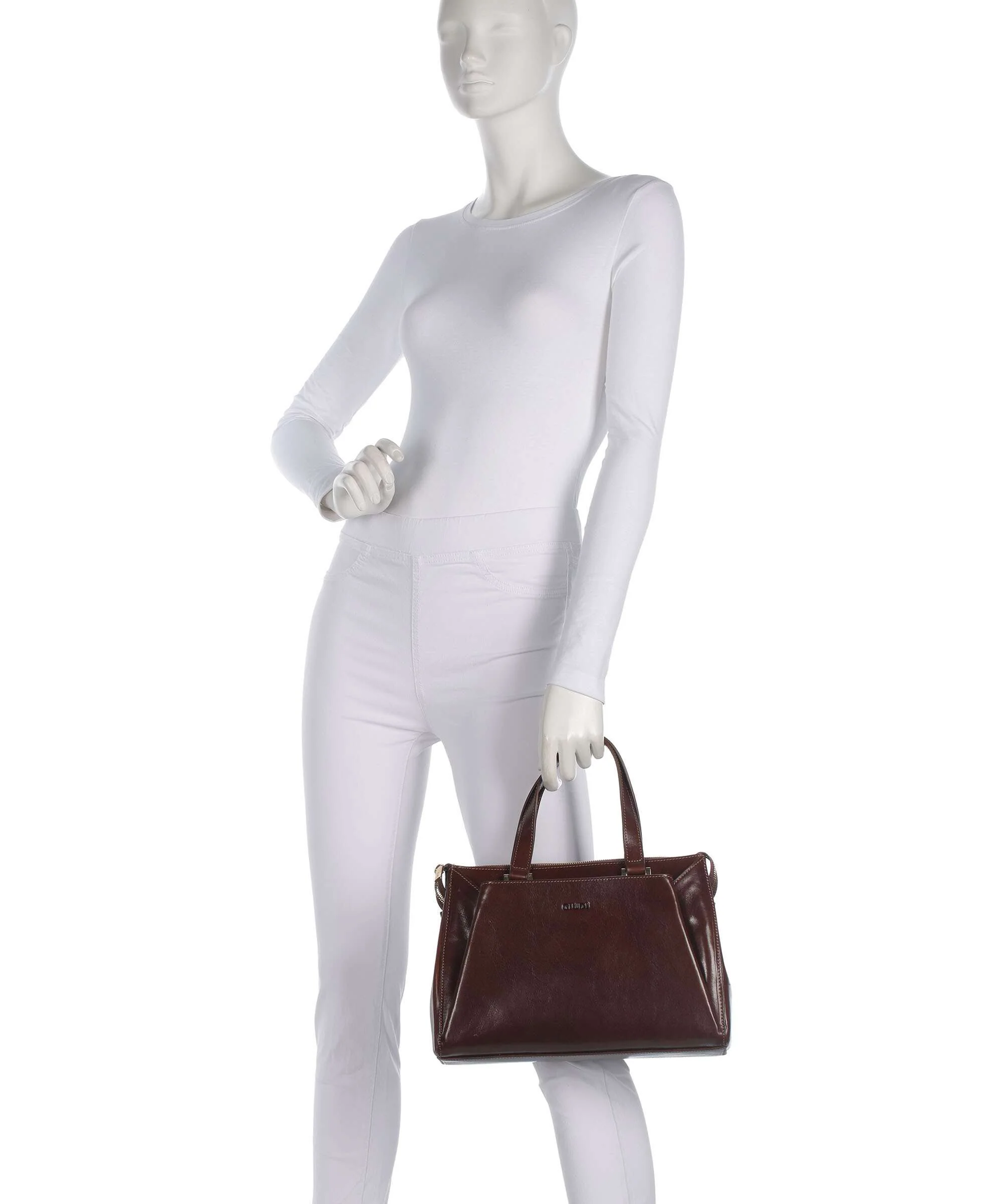 Giudi Crown Handbag brown - Image 3