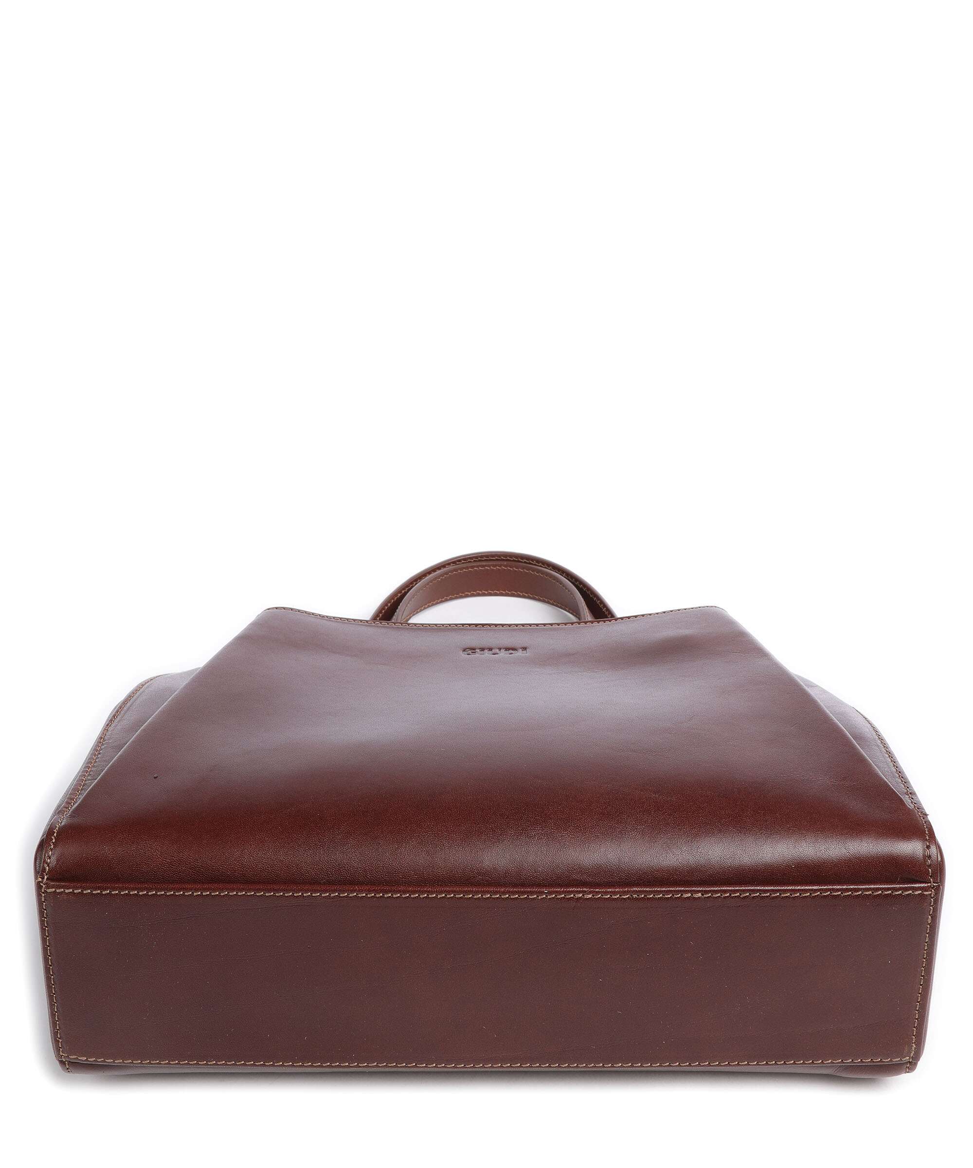 Giudi Crown Handbag brown - Image 5