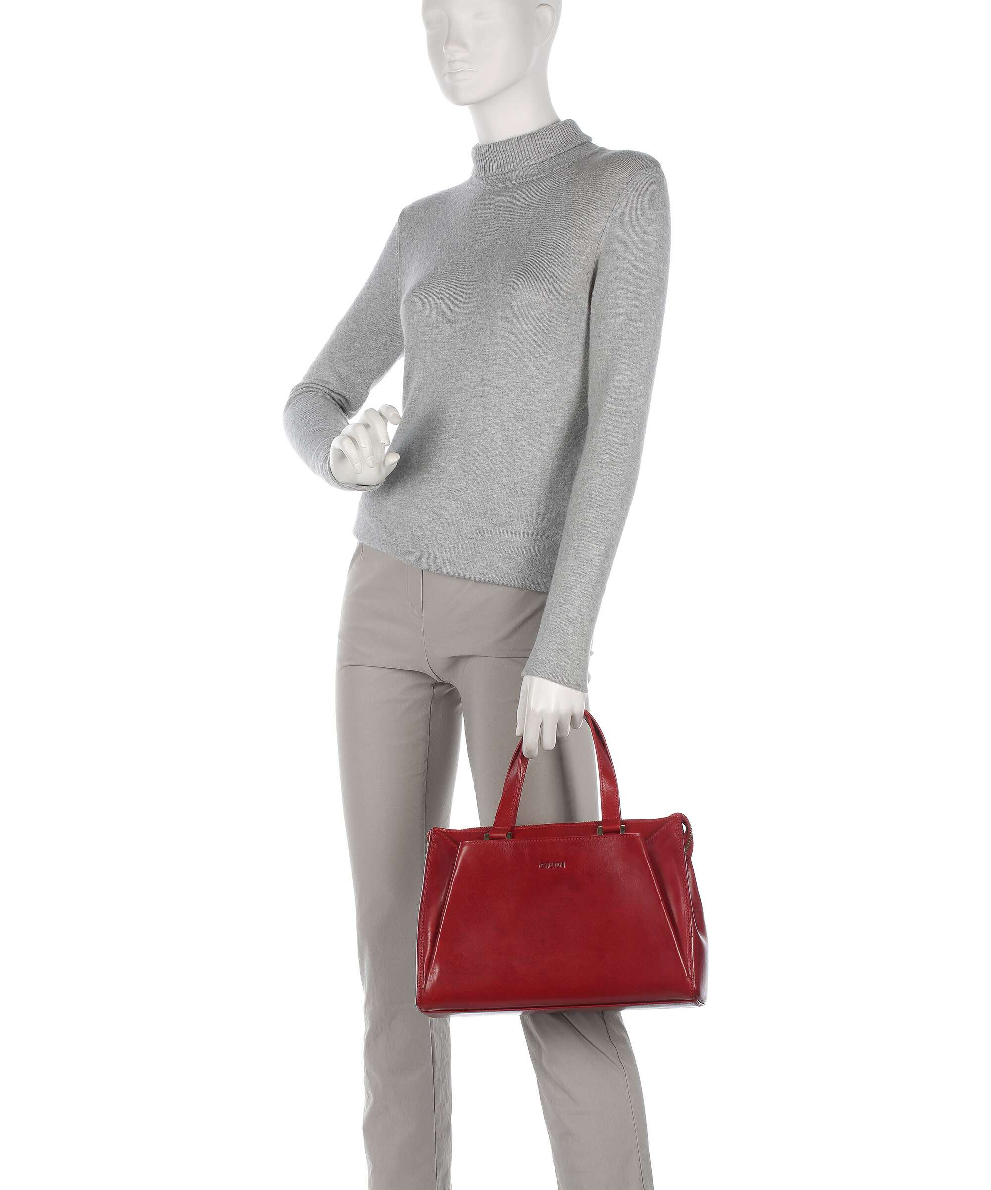 Giudi Crown Handbag red - Image 3