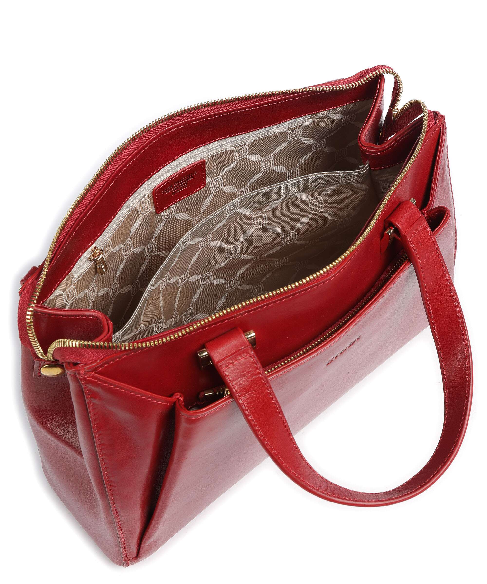 Giudi Crown Handbag red - Image 7