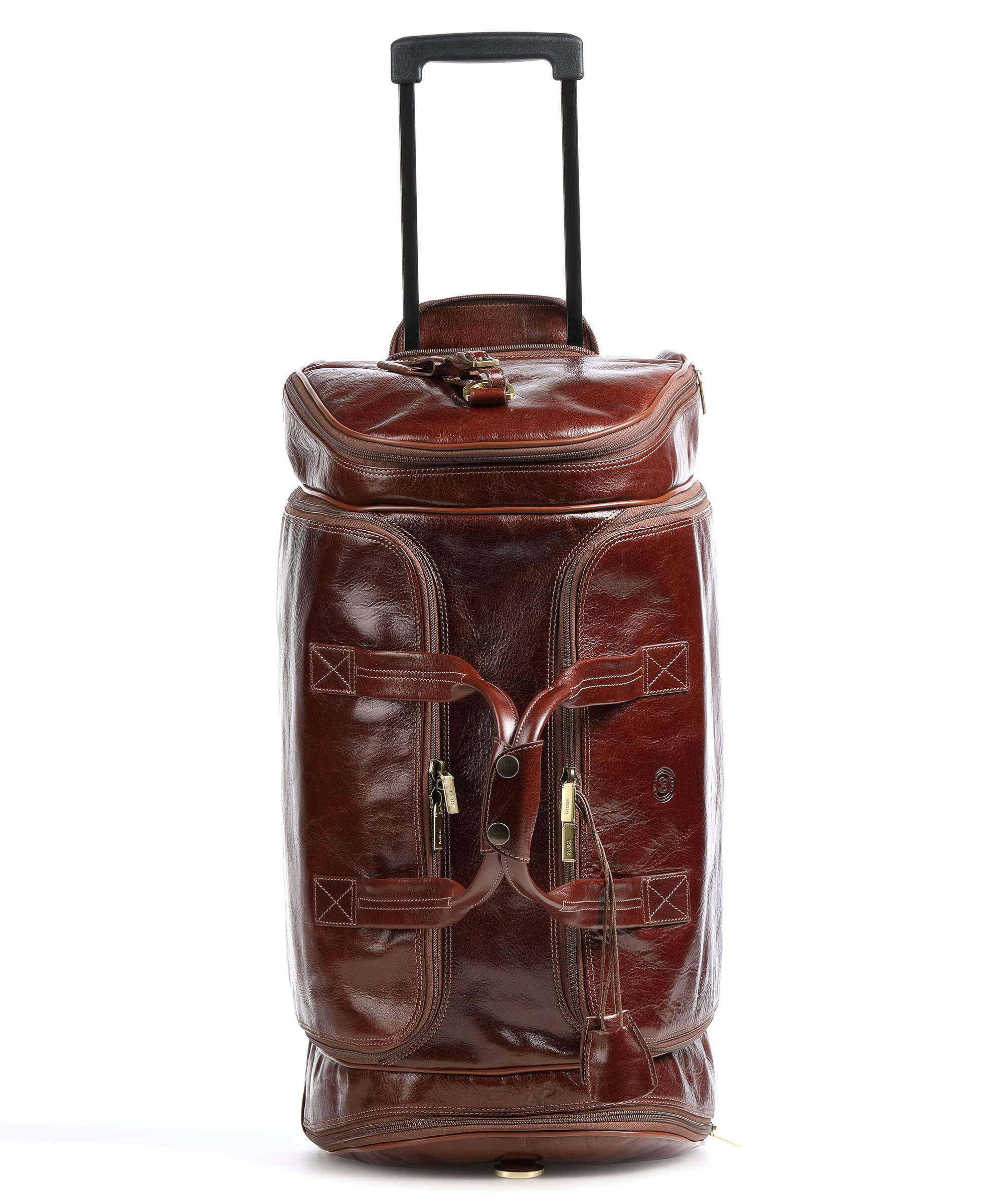 Giudi Travel bag with wheels brown - Image 3
