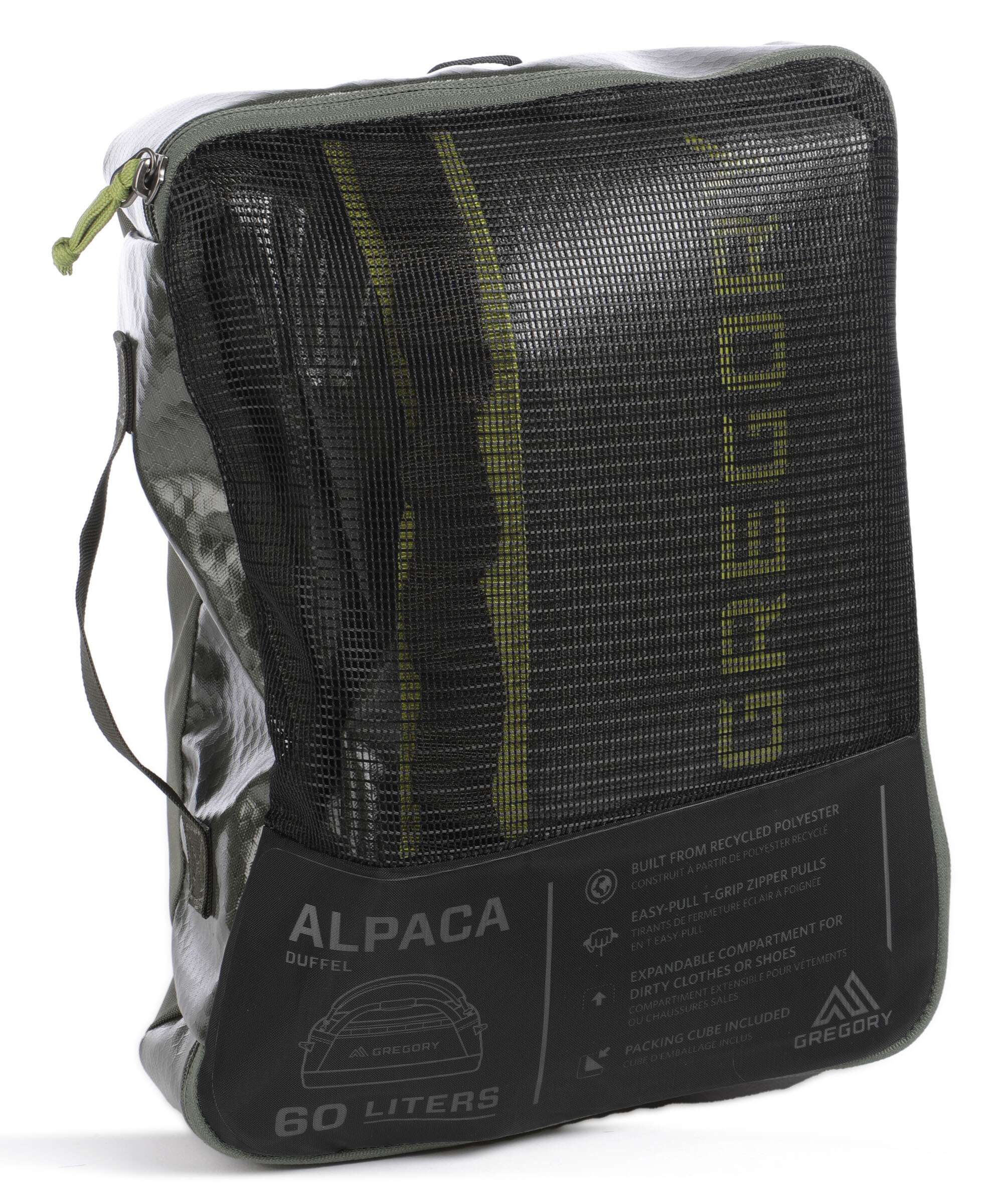 Gregory Alpaca 60 Travel bag fir green - Image 6