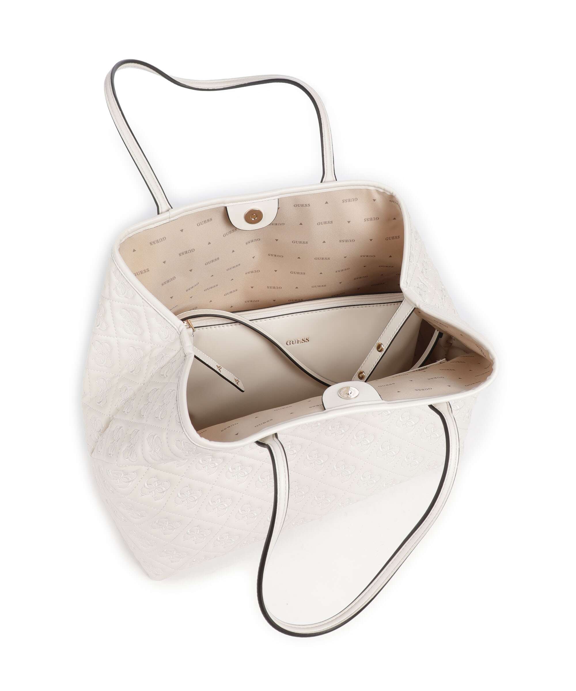 Guess Adelasia Tote bag offwhite - Image 6