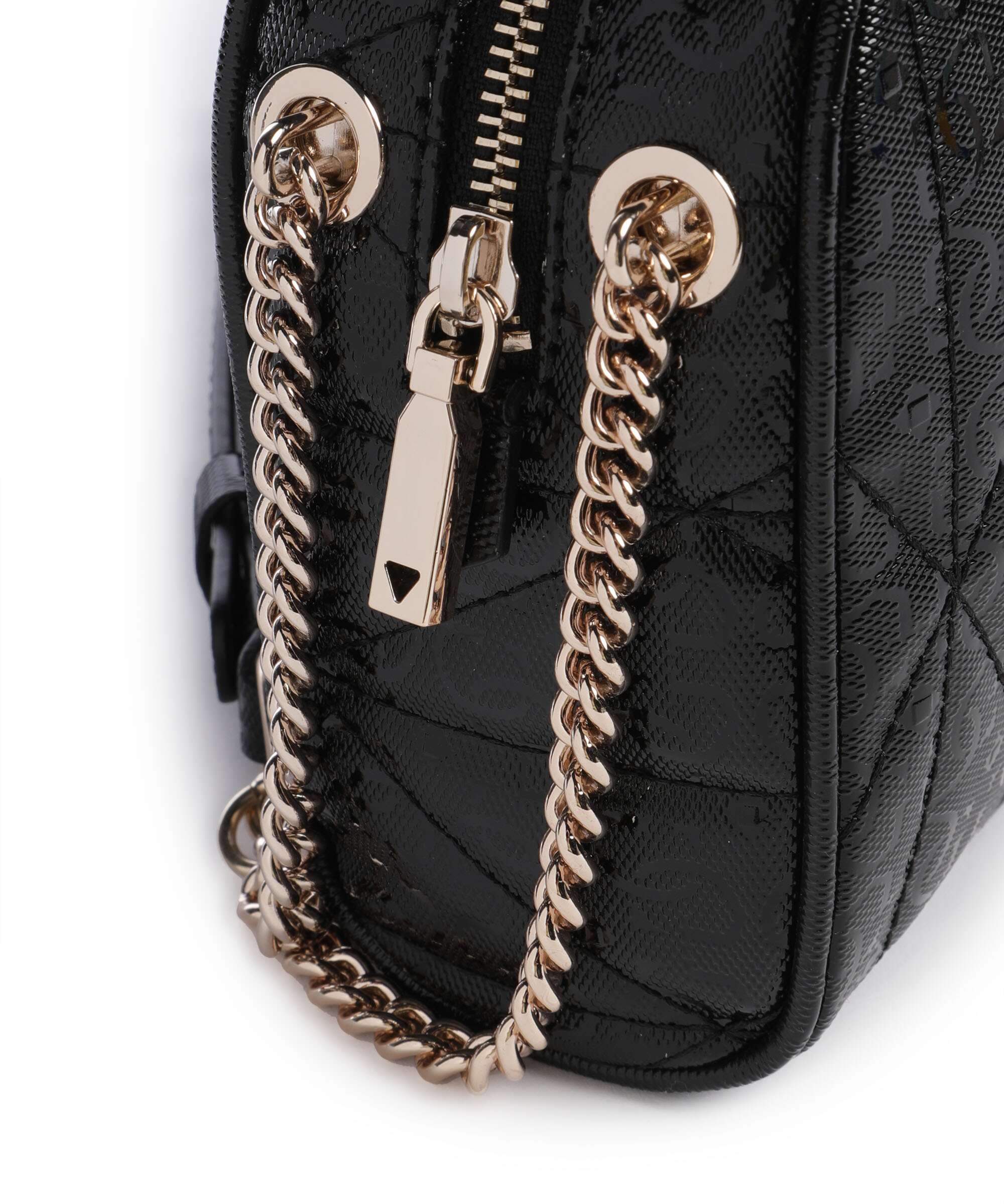 Guess Aldina G-Shine Crossbody bag black - Image 4