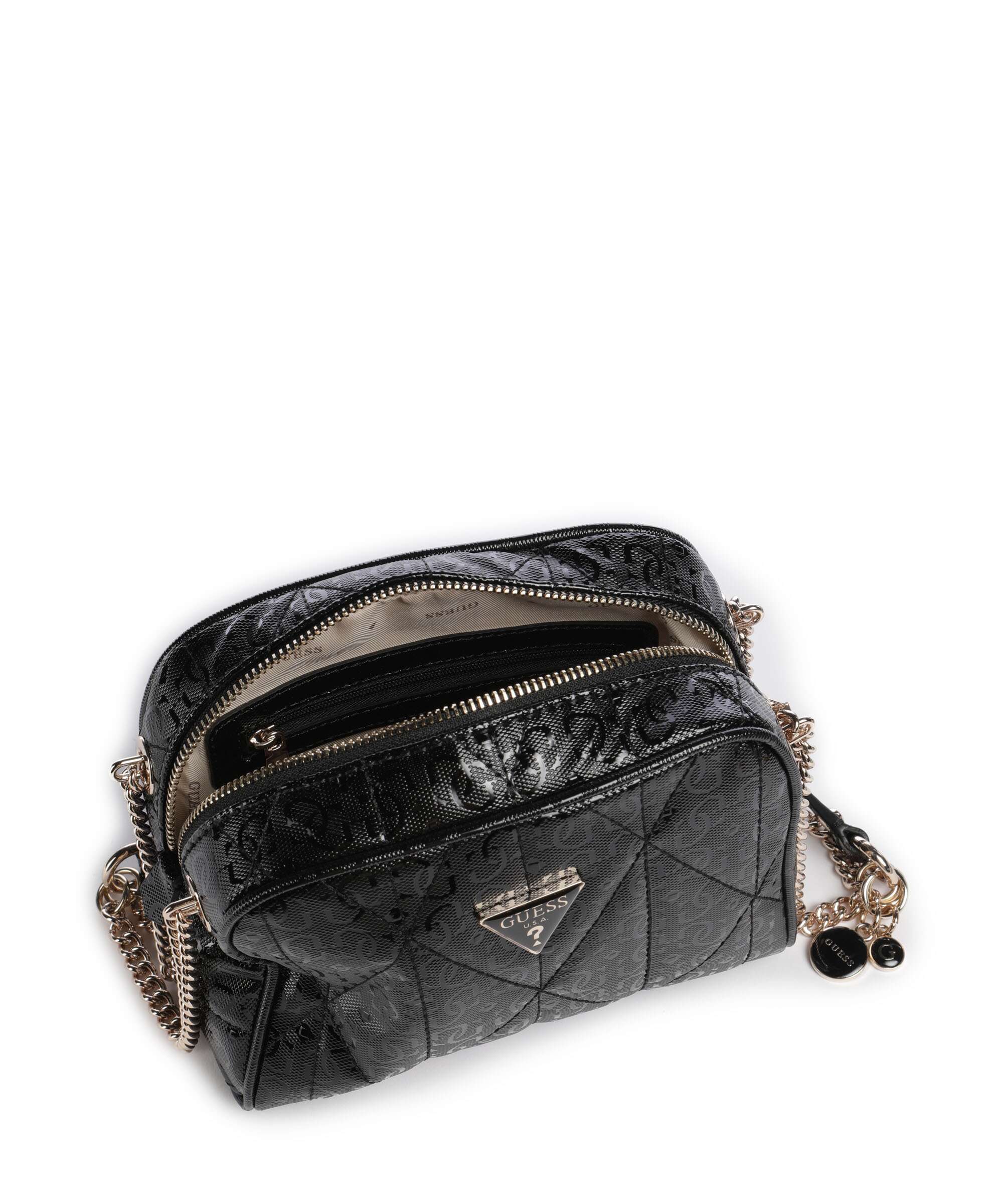 Guess Aldina G-Shine Crossbody bag black - Image 6
