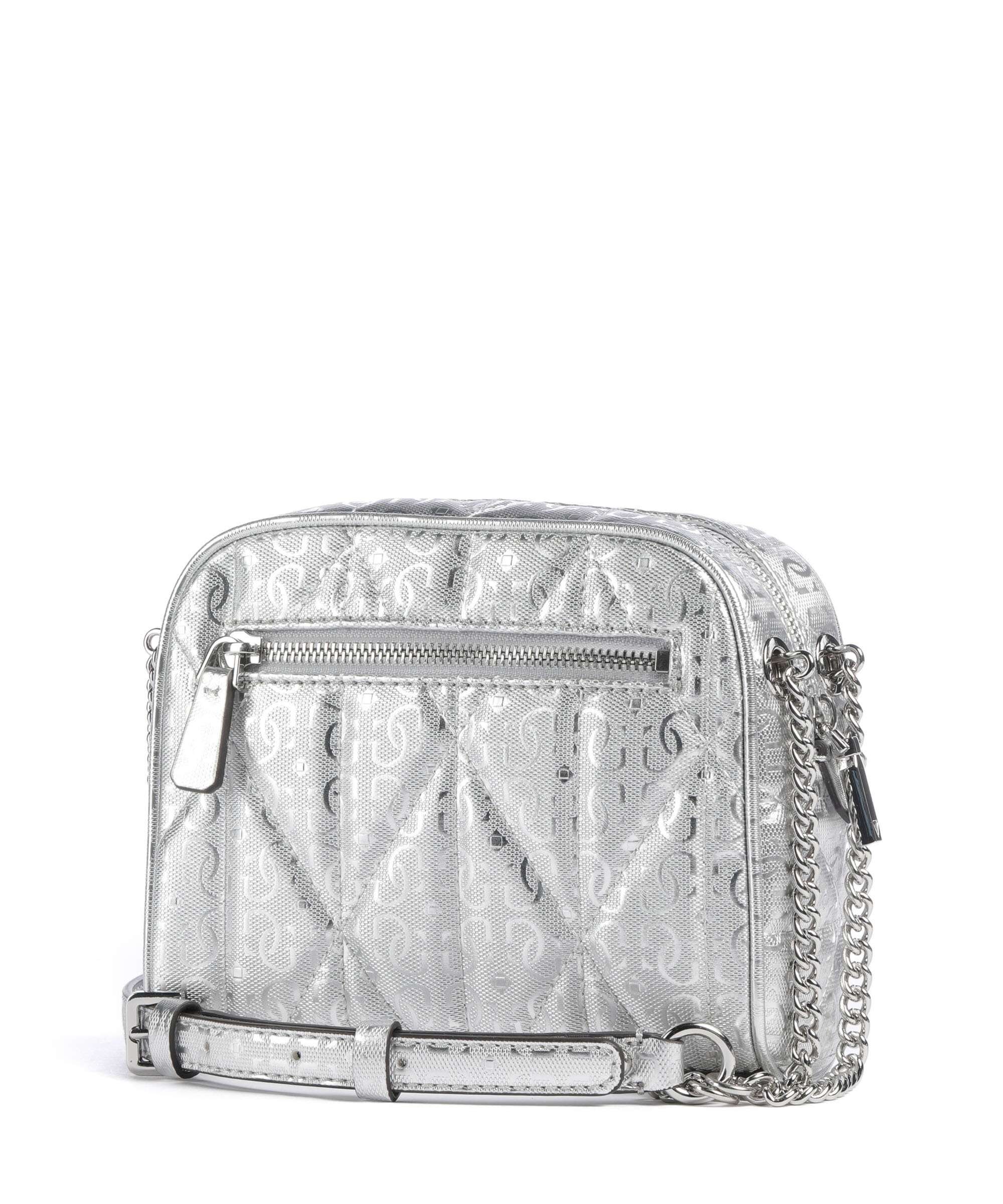 Guess Aldina G-Shine Crossbody bag silver - Image 2