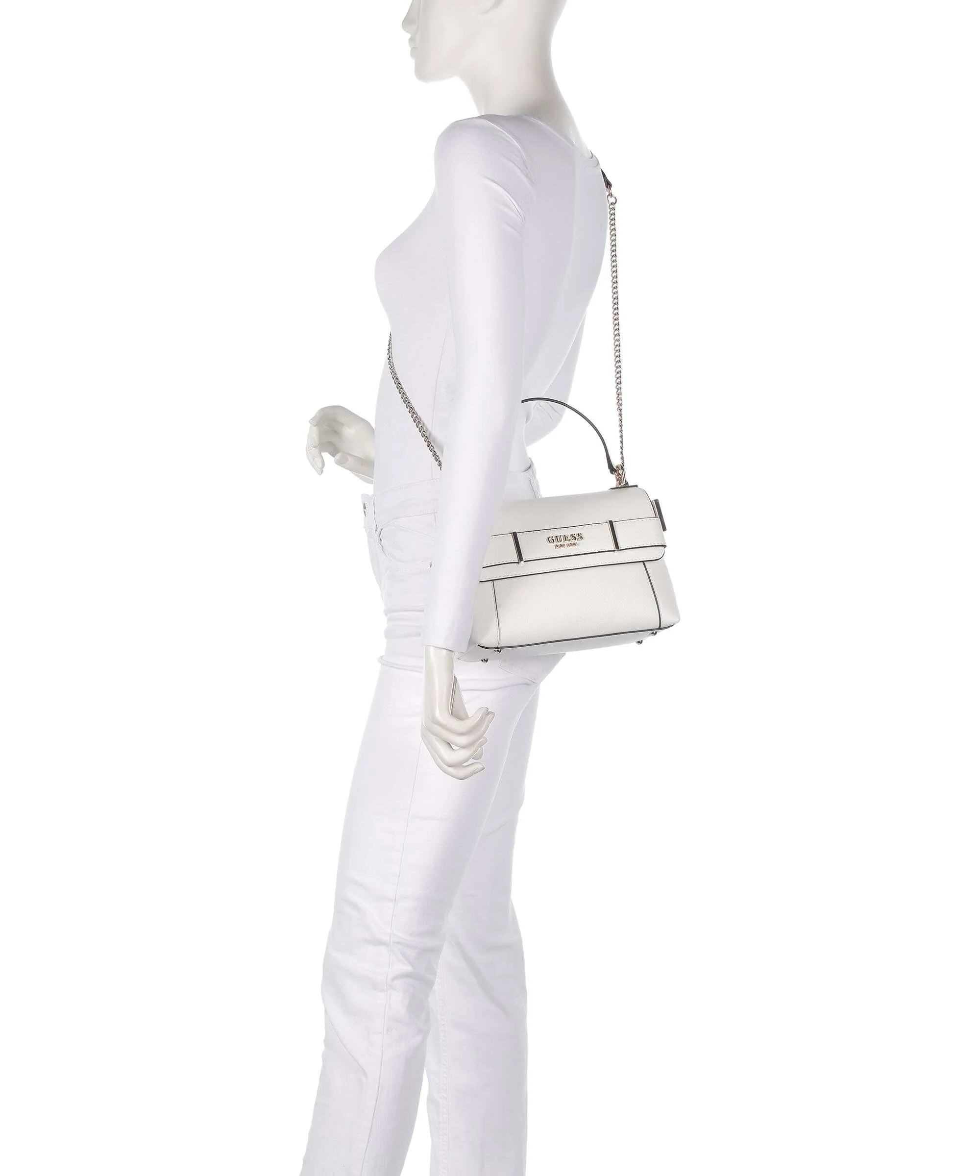 Guess Anadela Shoulder bag white - Image 4