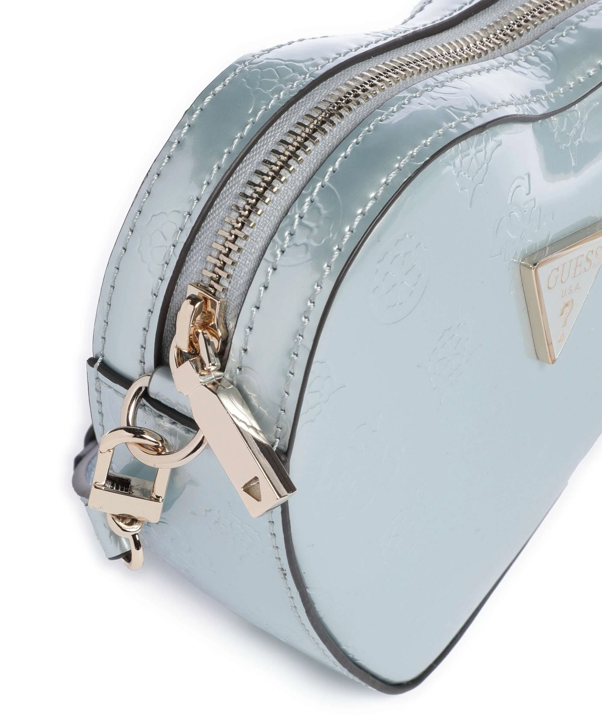 Guess Arnela Crossbody bag powder blue logo - Image 4