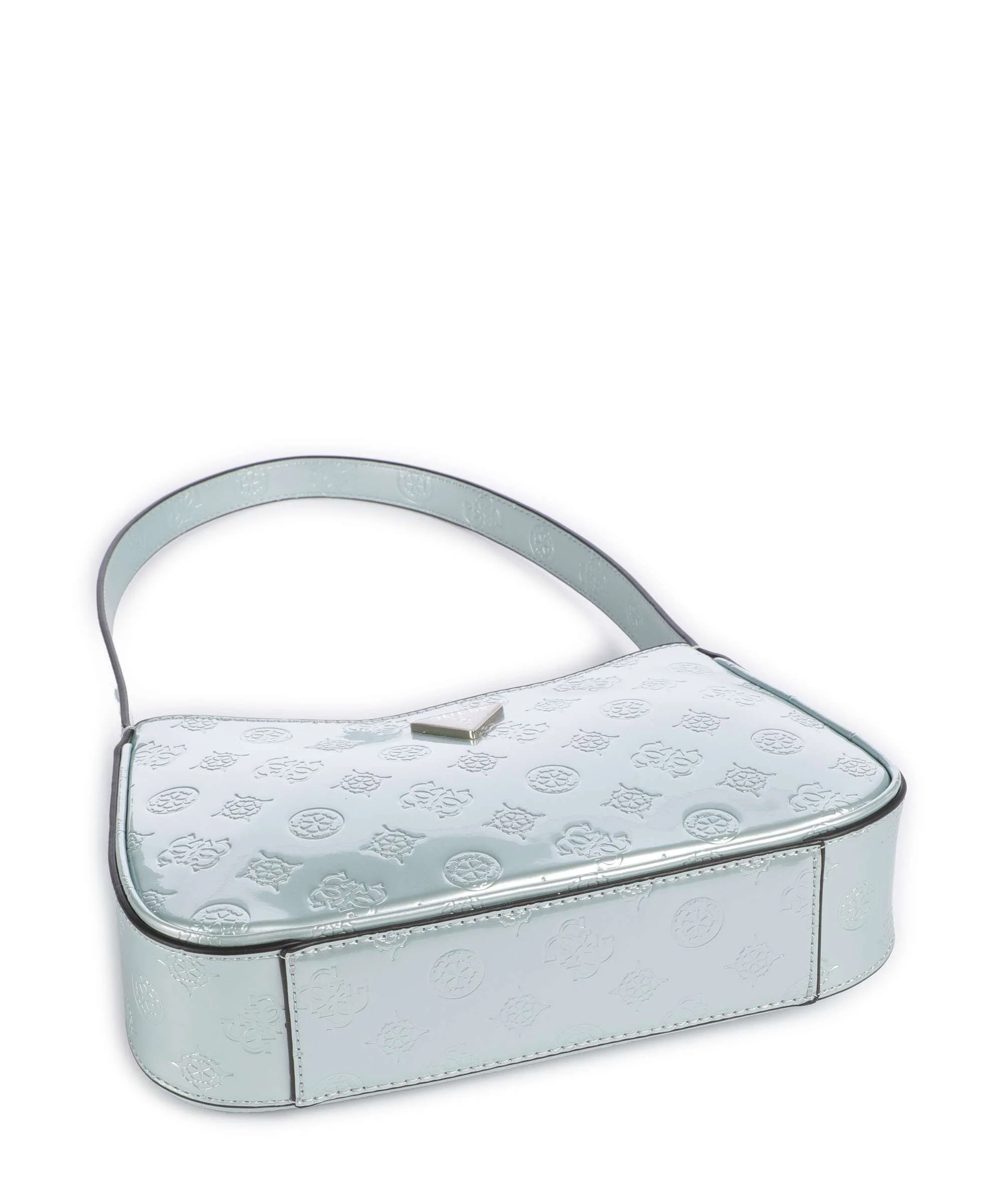 Guess Arnela Shoulder bag powder blue logo - Image 5