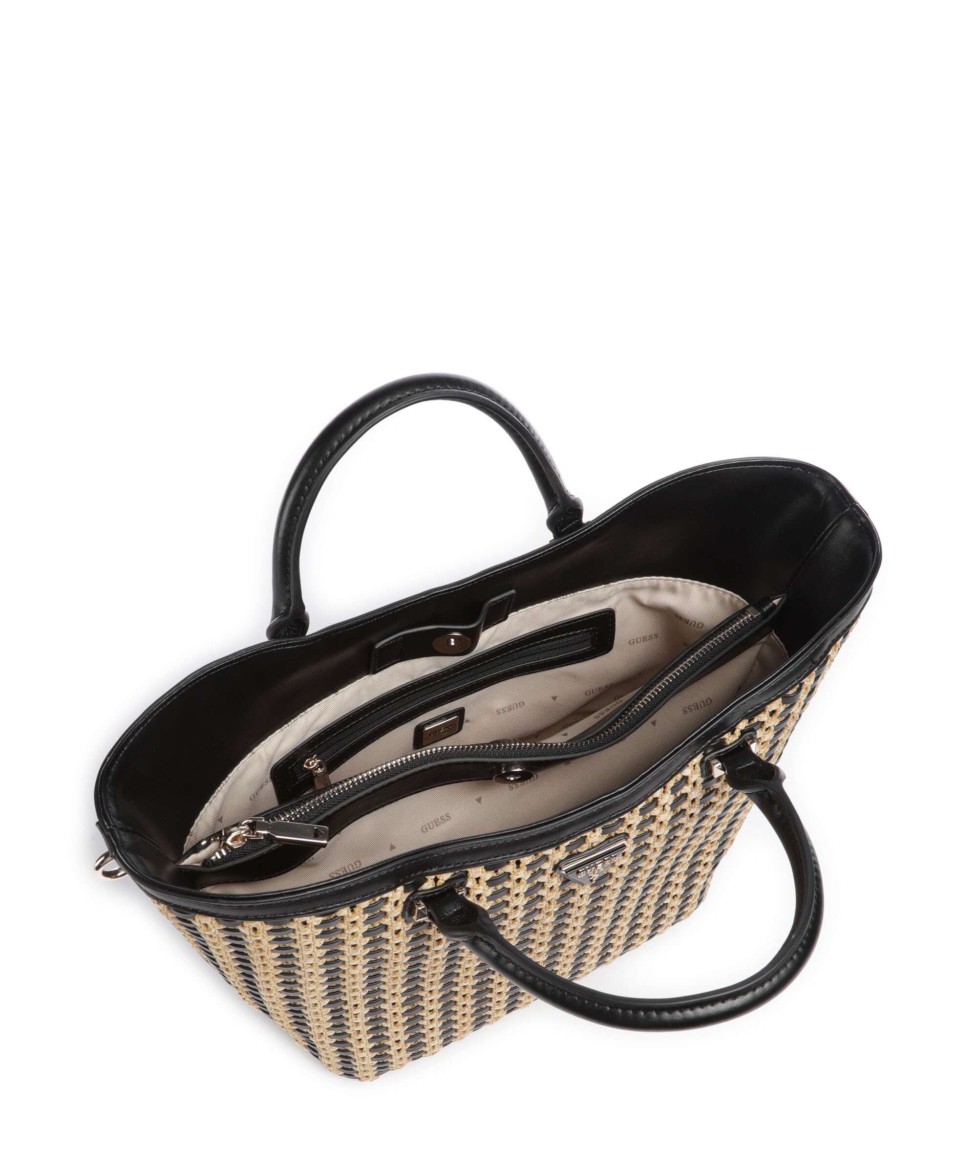 Guess Atalia Handbag natural/black - Image 6