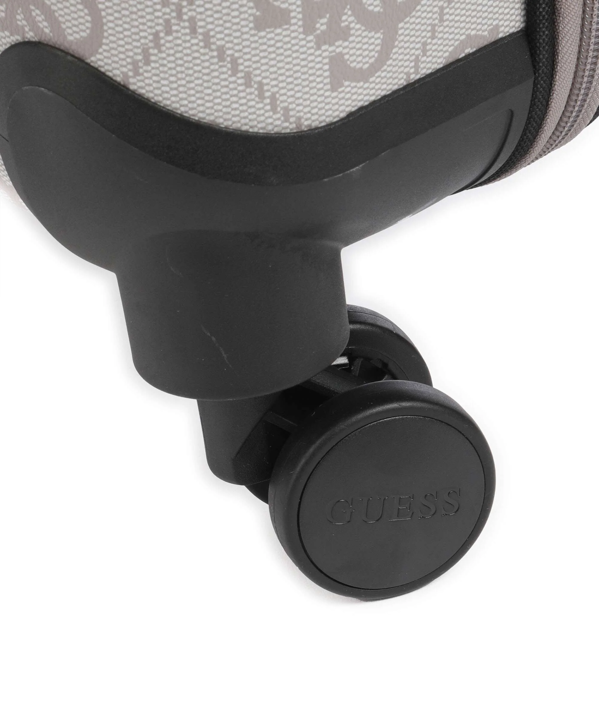 Guess Berta 4G Logo Spinner (4 wheels) dark taupe logo - Image 4