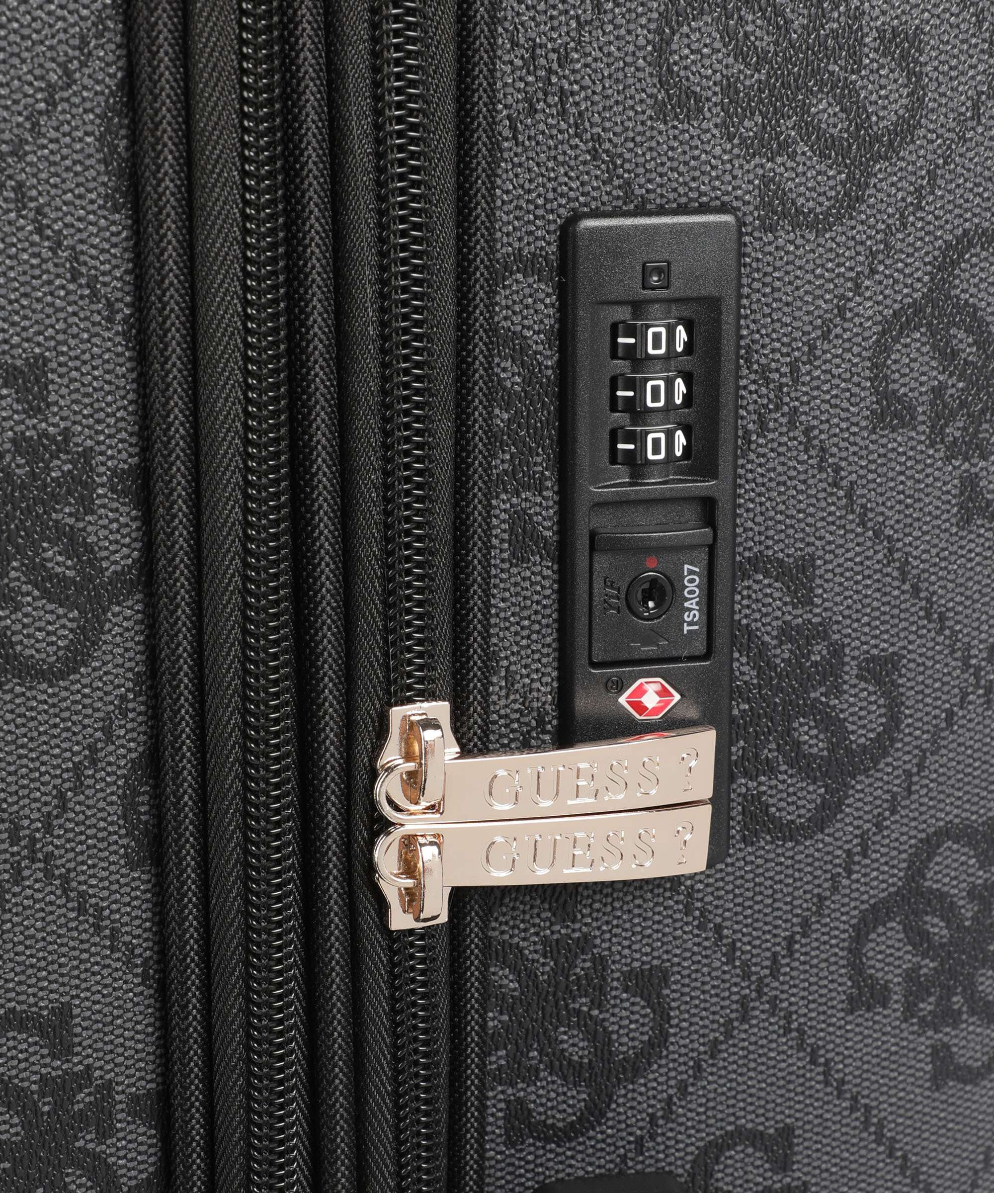 Guess Berta 4G Logo Spinner (4 wheels) coal logo - Image 3