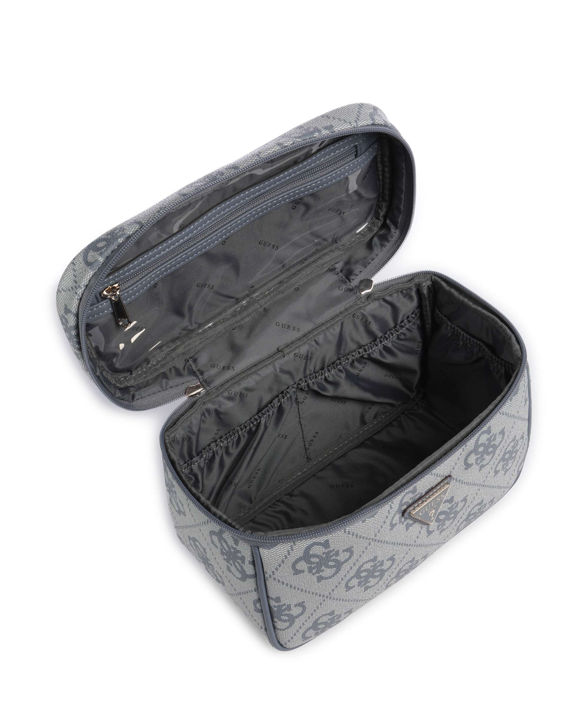 Guess Berta 4G Logo Toiletry bag slate grey - Image 4