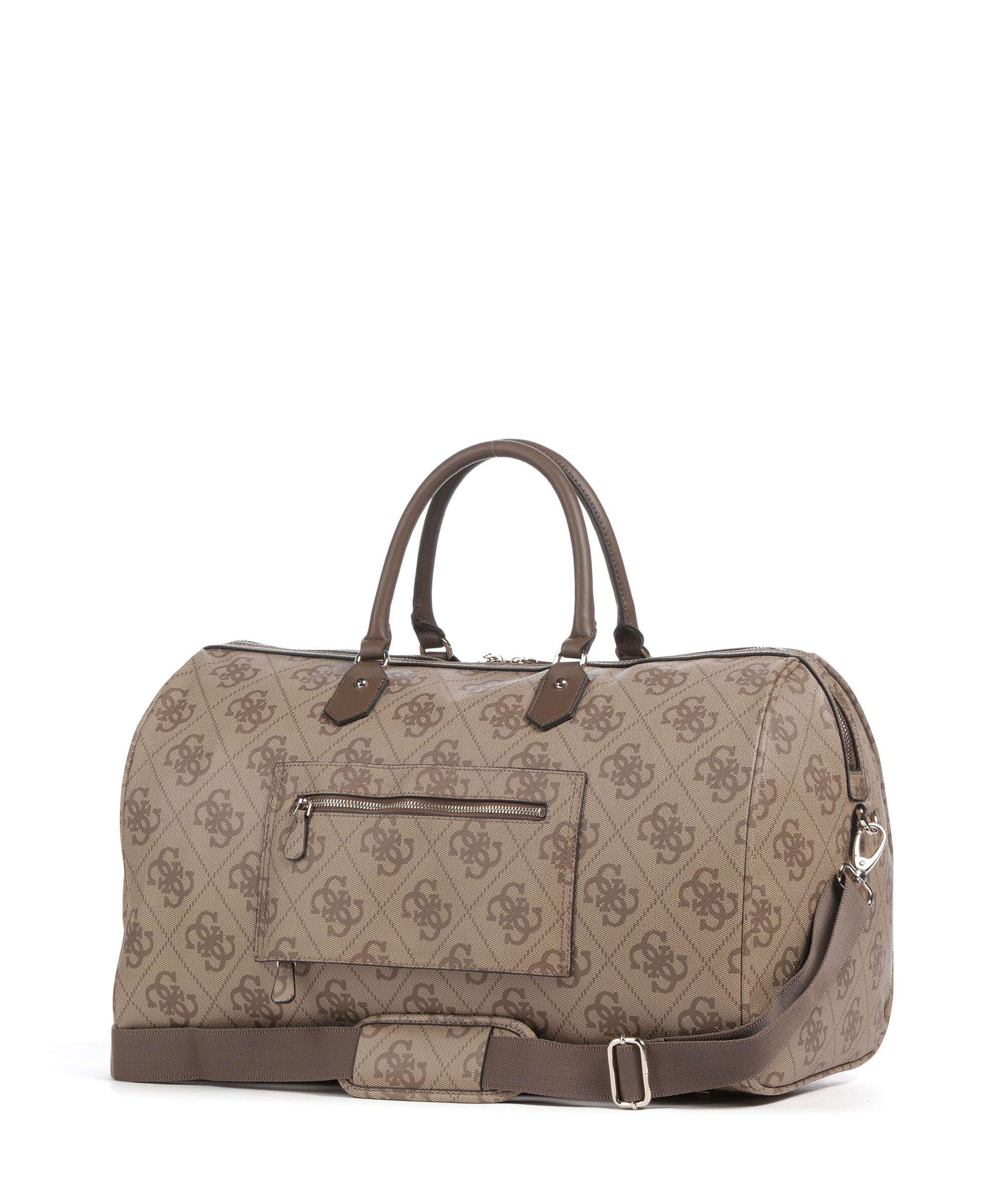 Guess Berta 4G Logo Weekend bag latte logo/brown - Image 2