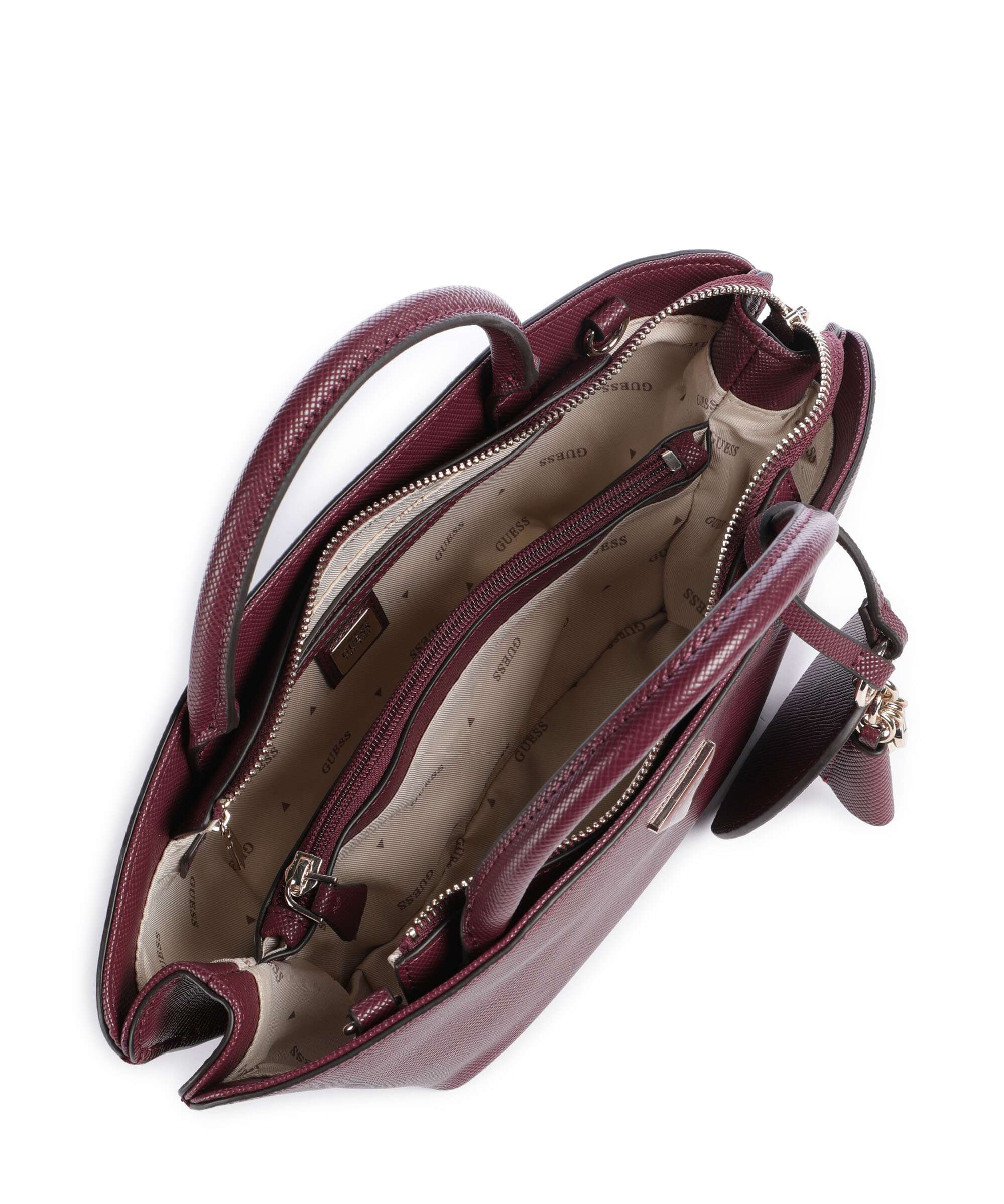 Guess Bolena Crossbody bag wine - Image 6
