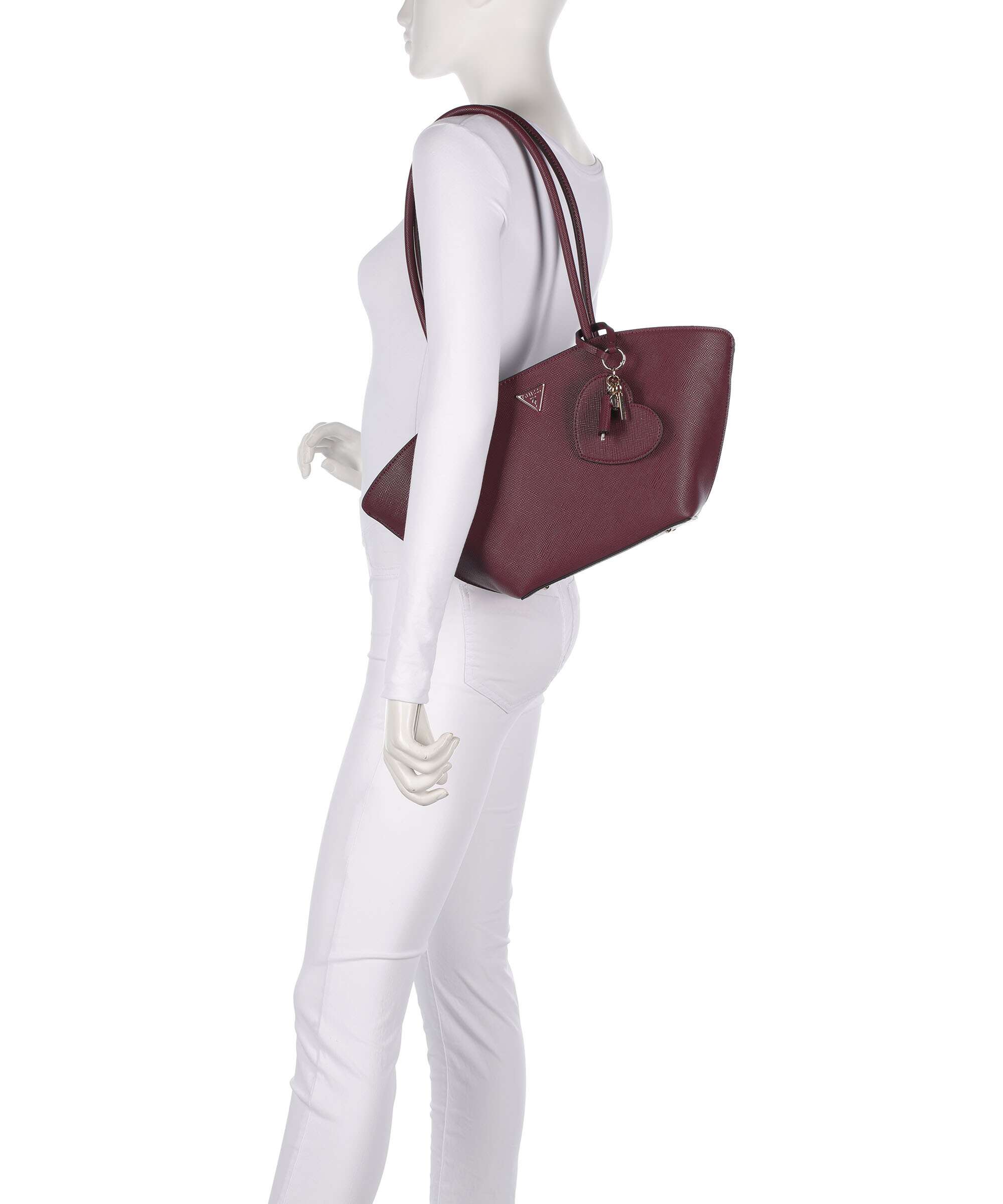 Guess Bolena Tote bag wine - Image 3