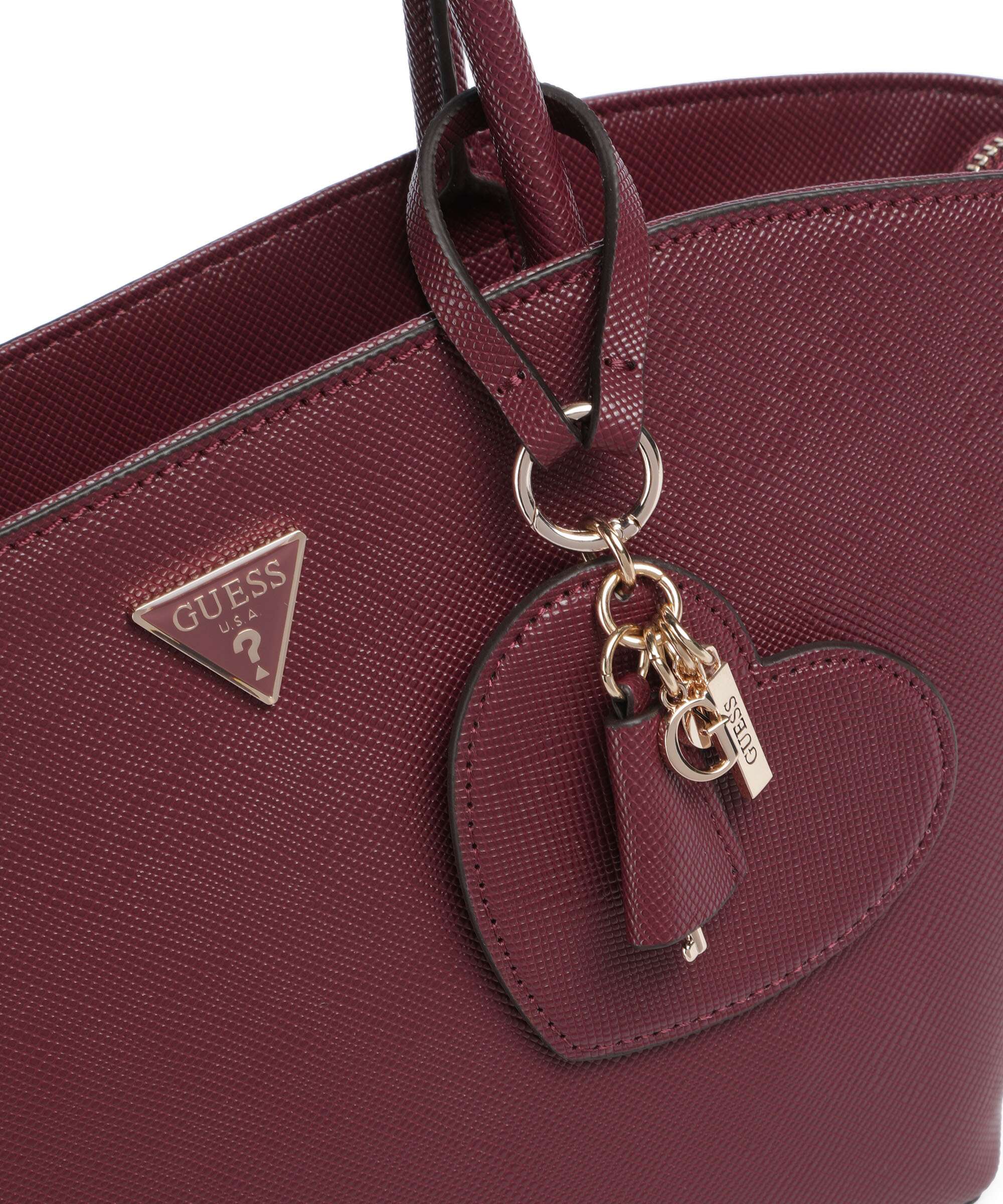 Guess Bolena Tote bag wine - Image 4