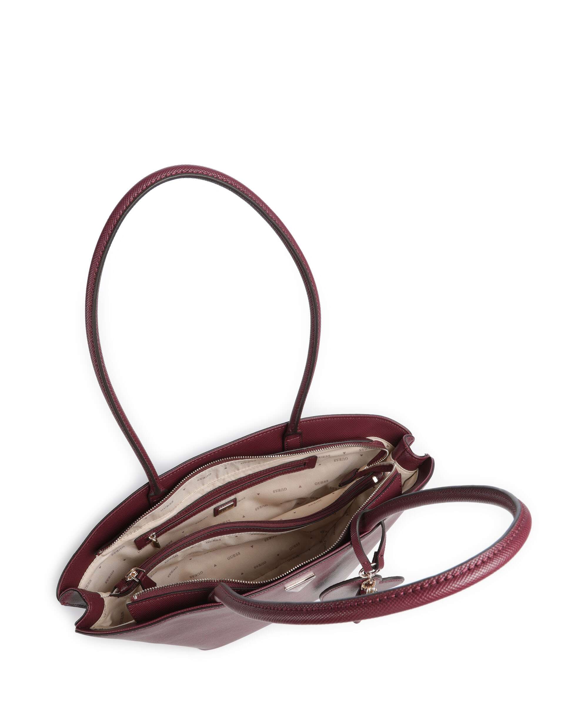 Guess Bolena Tote bag wine - Image 6