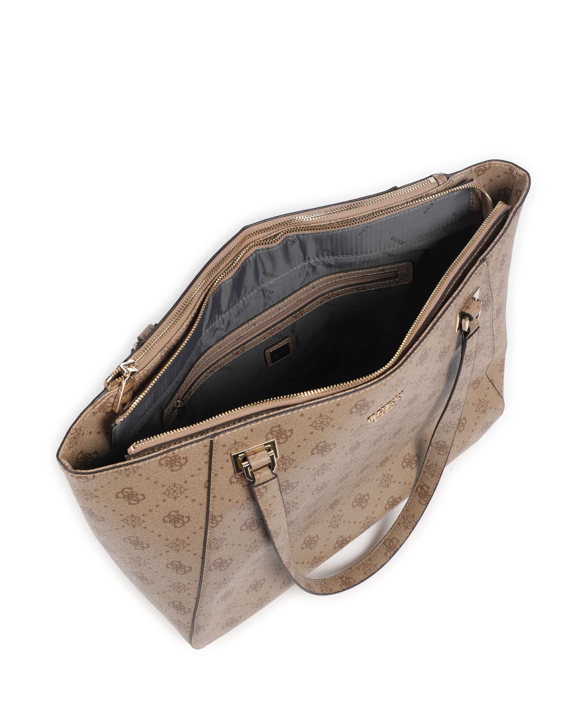 Guess Calebra Tote bag latte logo - Image 6