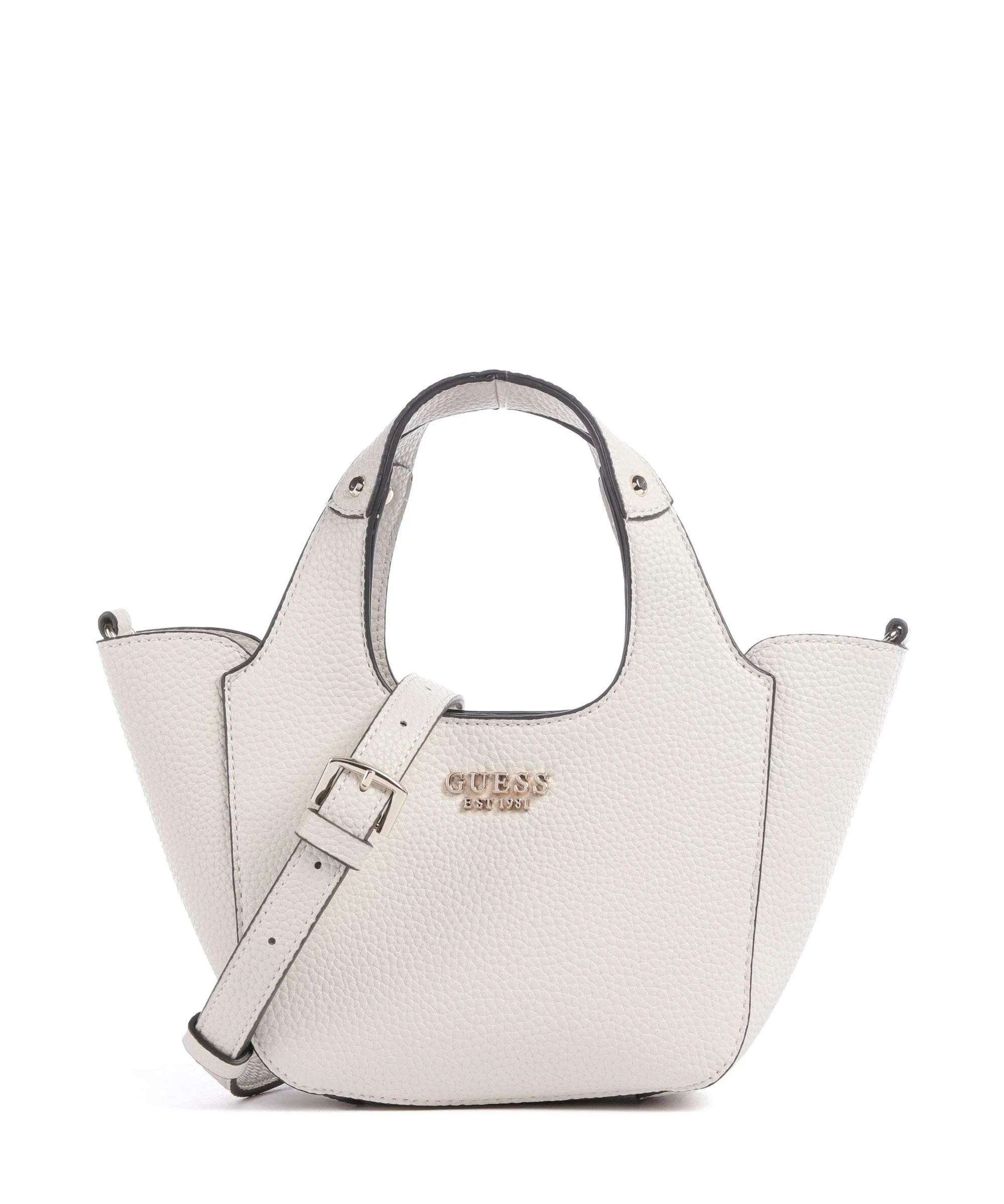 Guess Calista Mini Handbag bone