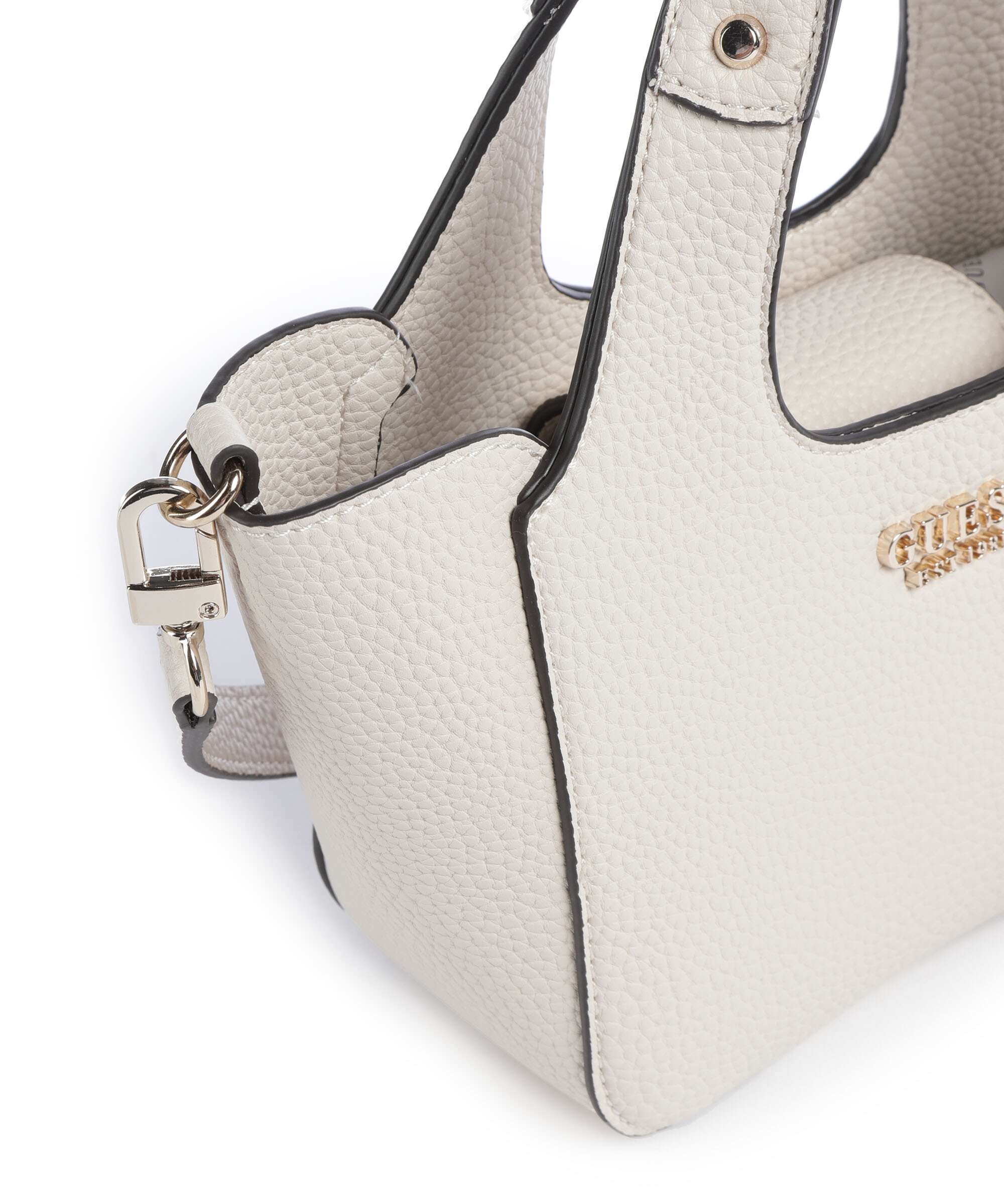 Guess Calista Mini Handbag bone - Image 6