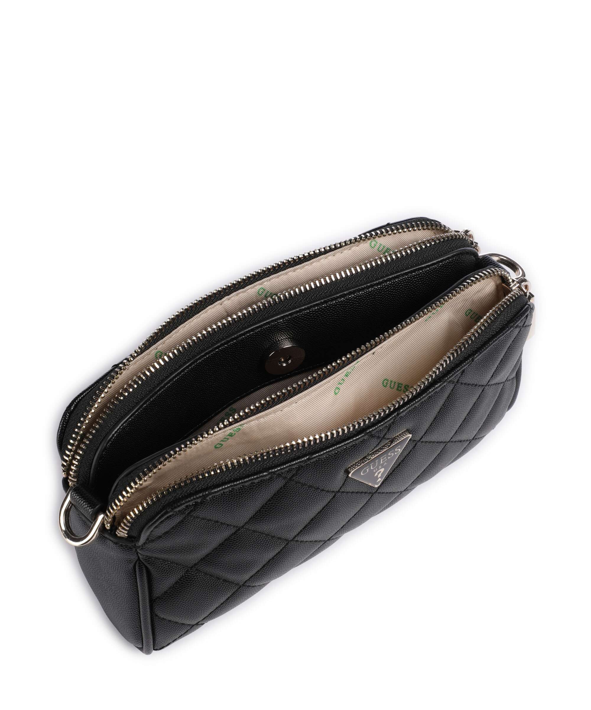 Guess Carly Eco Crossbody bag black - Image 6