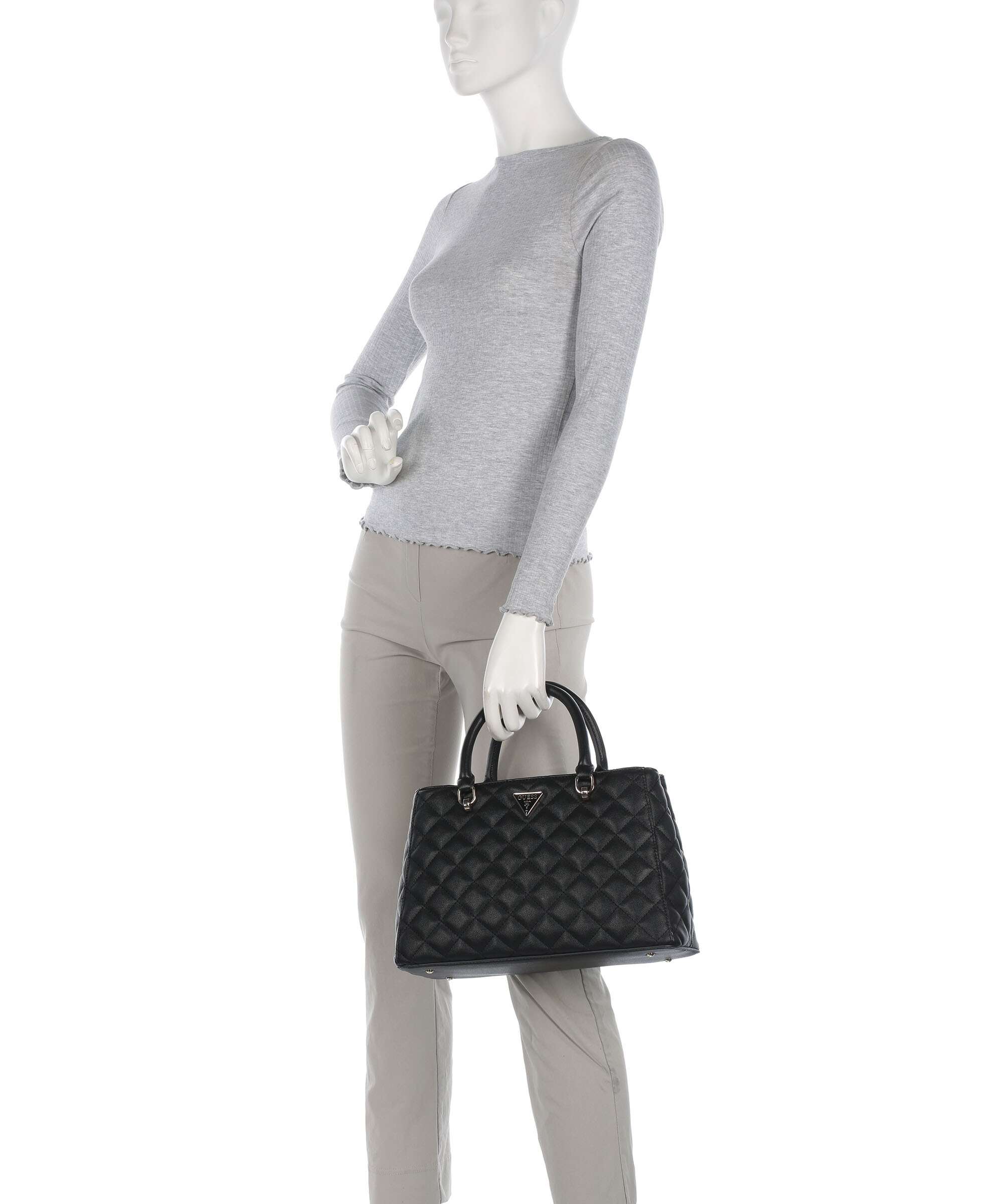 Guess Carly Eco Handbag black - Image 3