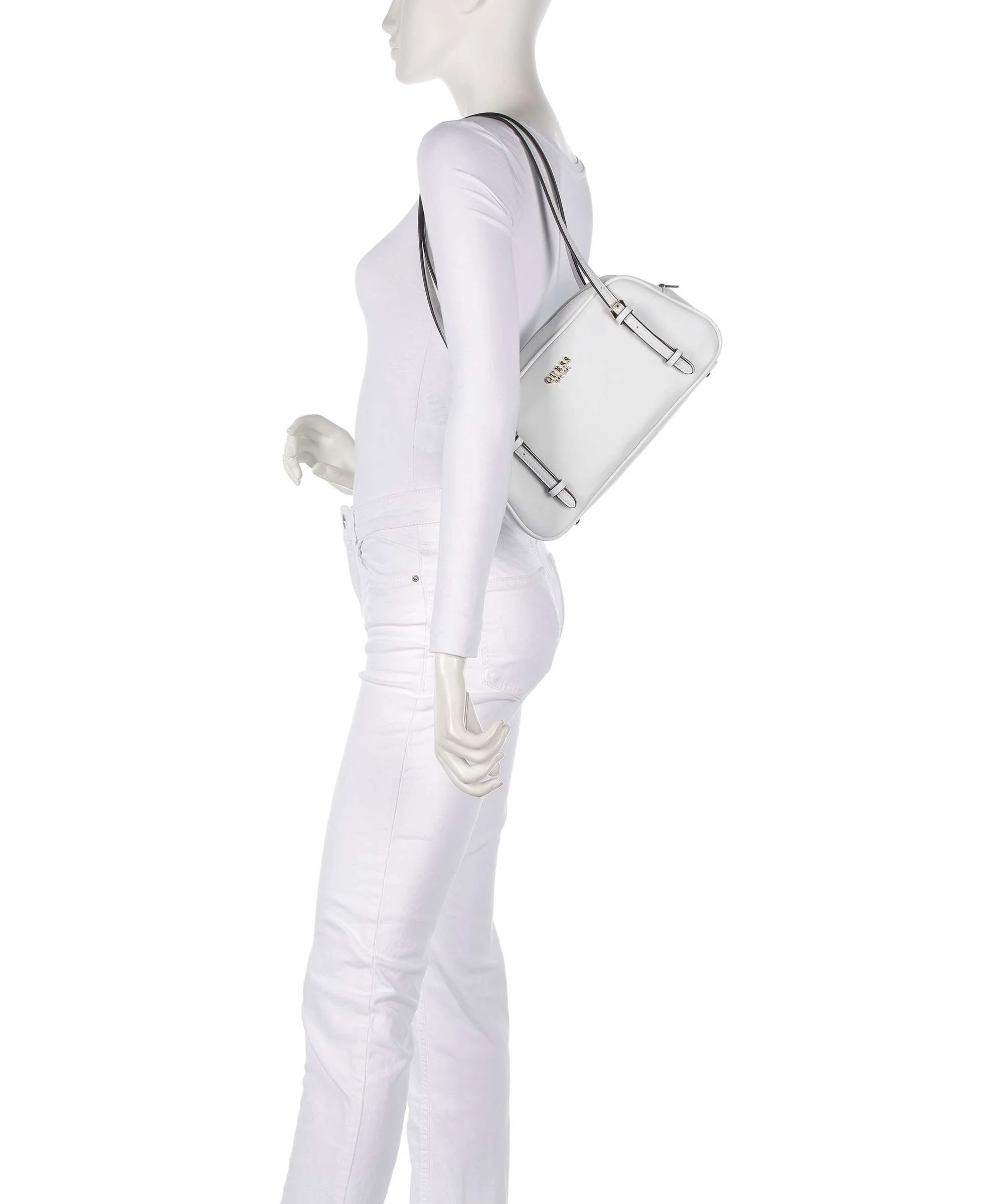 Guess Cerelia Shoulder bag white - Image 3