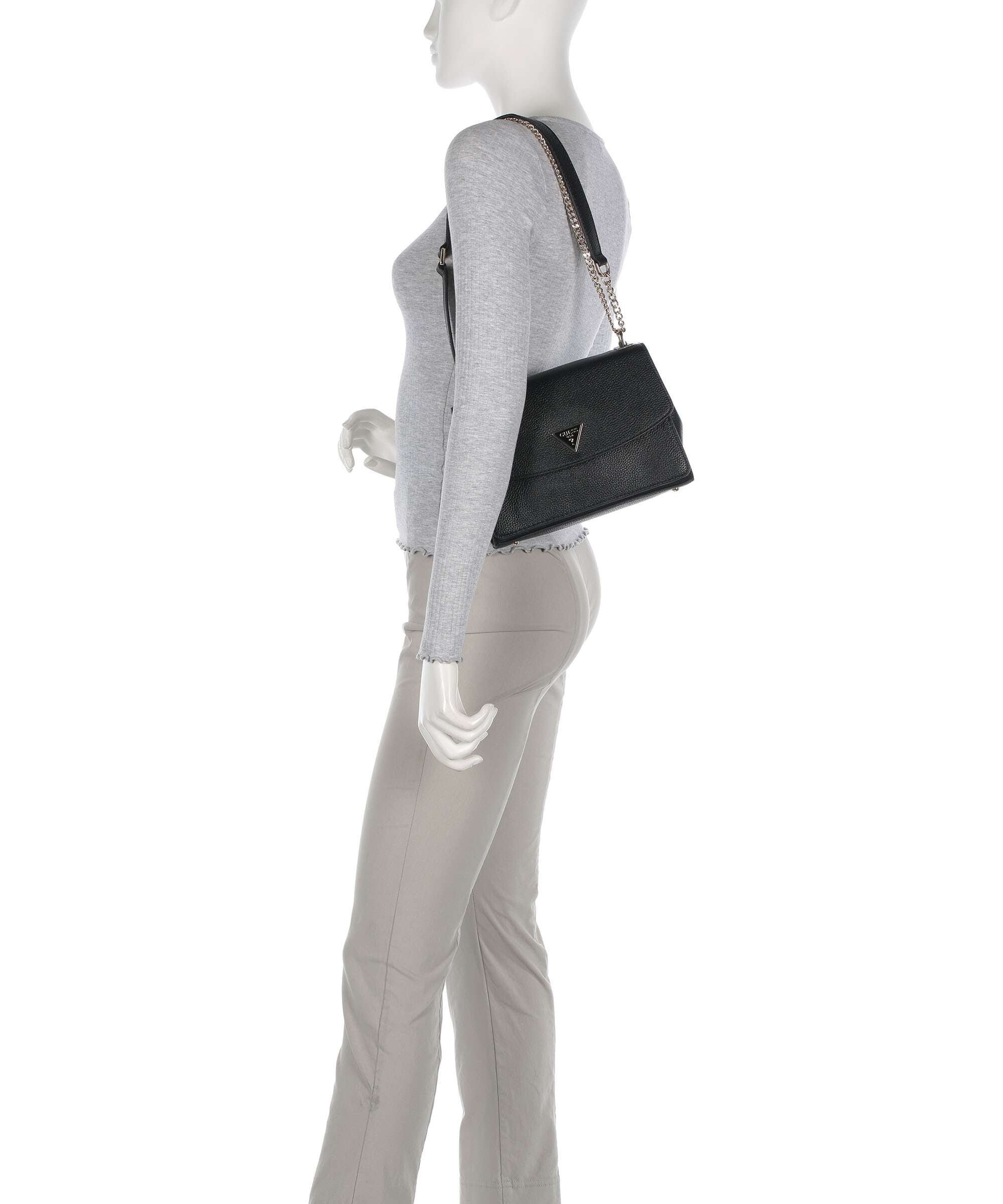 Guess Cresidia Shoulder bag black - Image 4