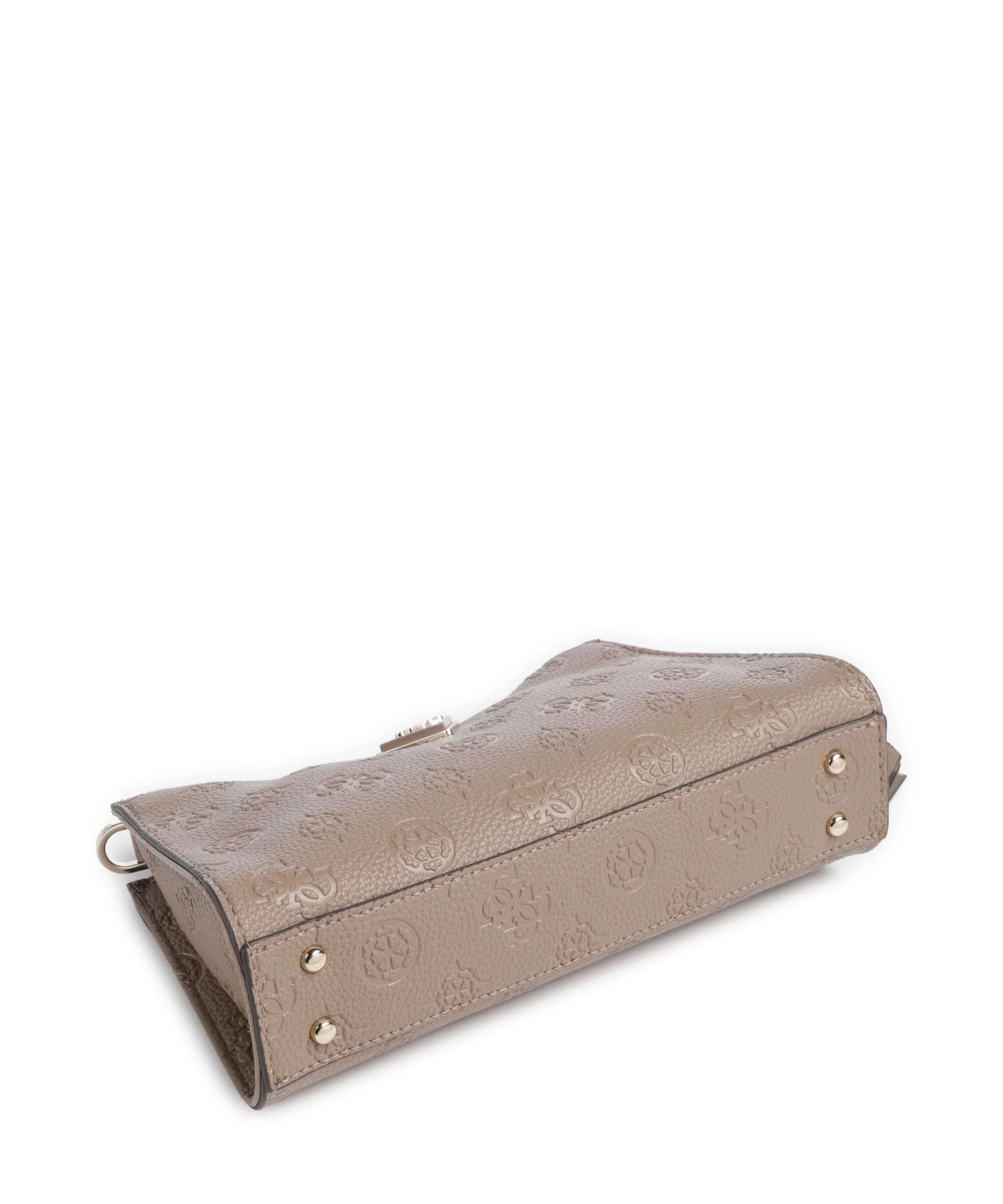 Guess Cresidia Shoulder bag dark taupe logo - Image 5