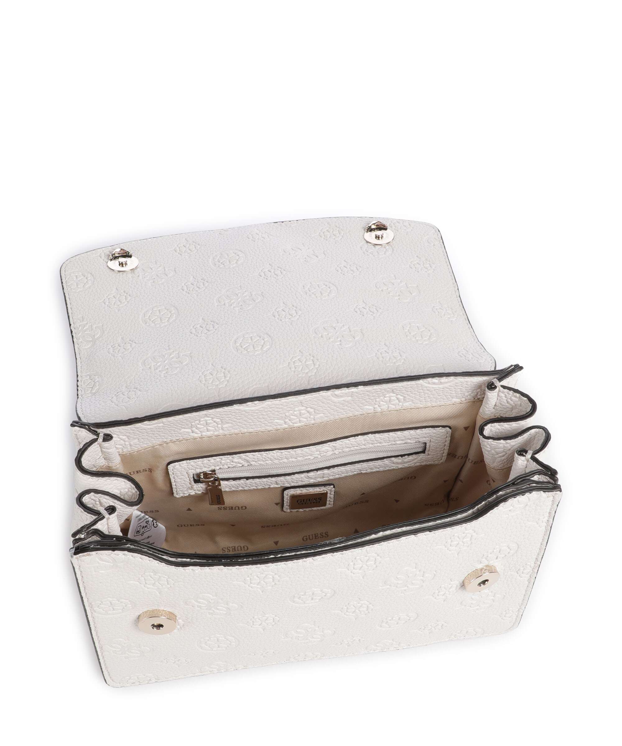Guess Cresidia Shoulder bag offwhite - Image 7