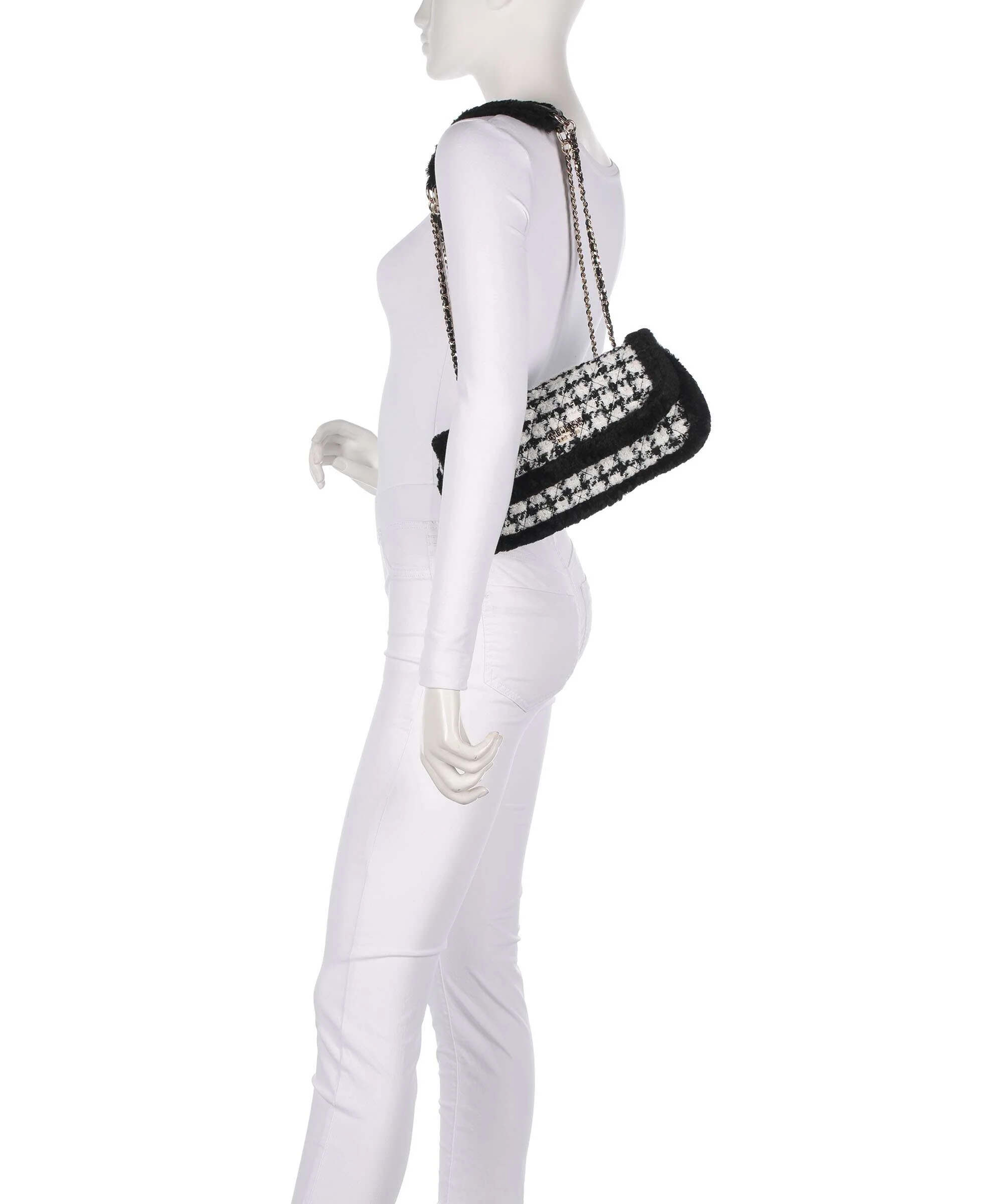 Guess Cristi Shoulder bag black multicolour - Image 3
