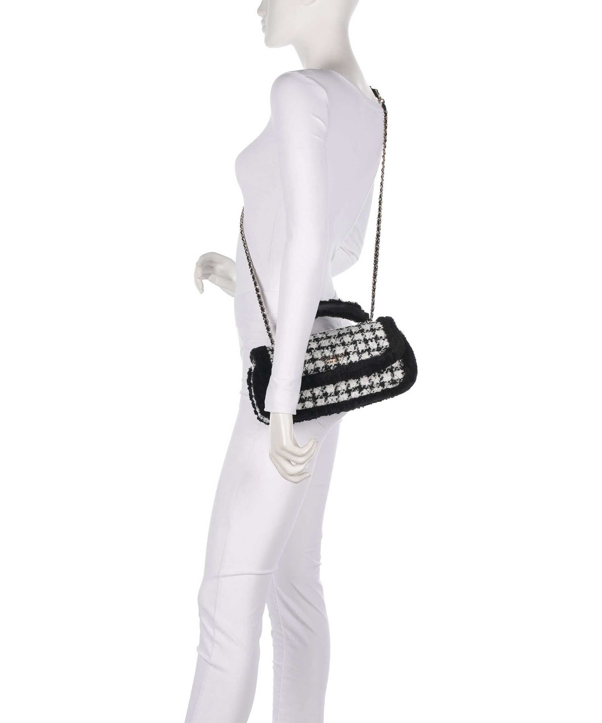 Guess Cristi Shoulder bag black multicolour - Image 4