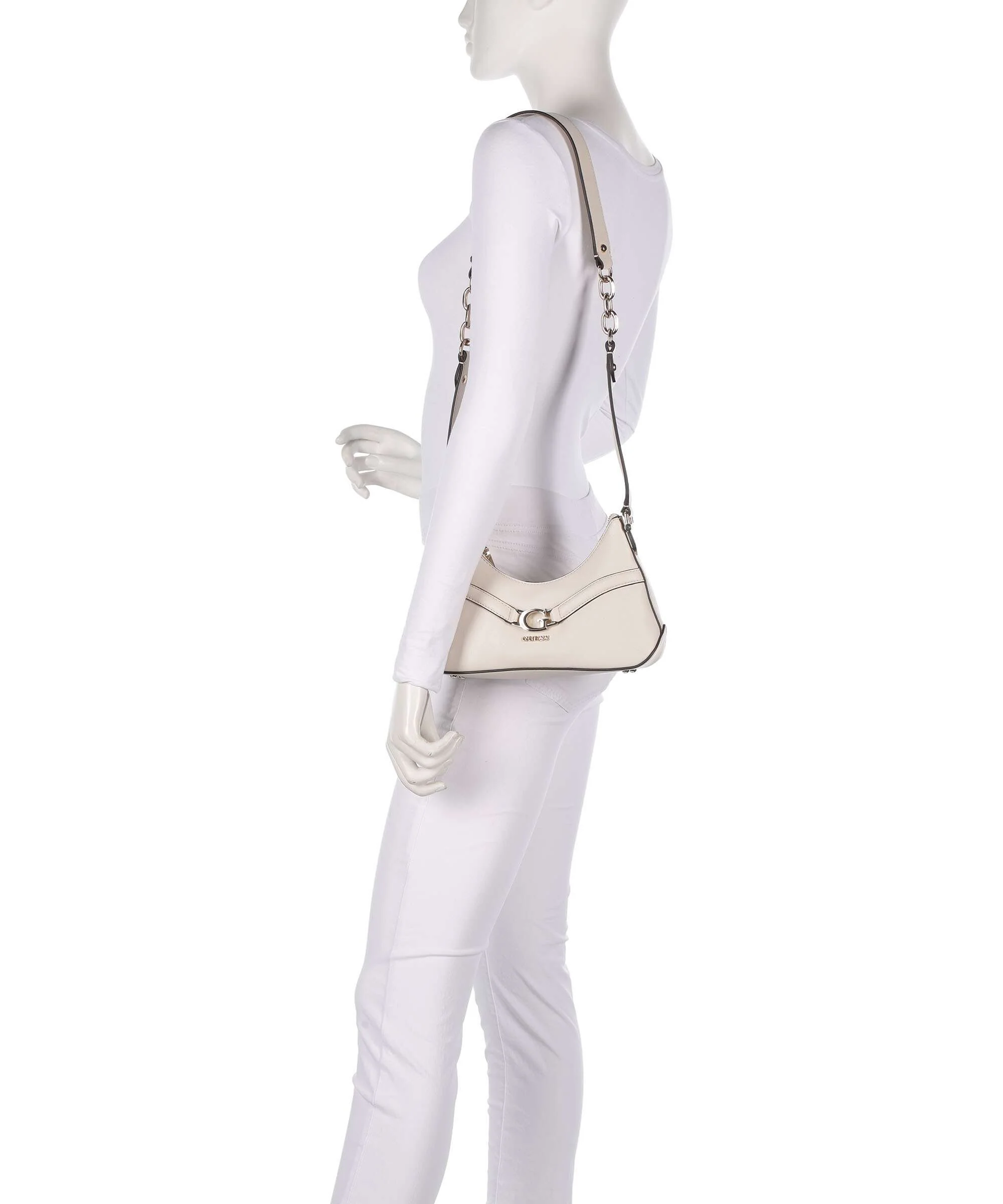 Guess Dea Crossbody bag off white - Image 3