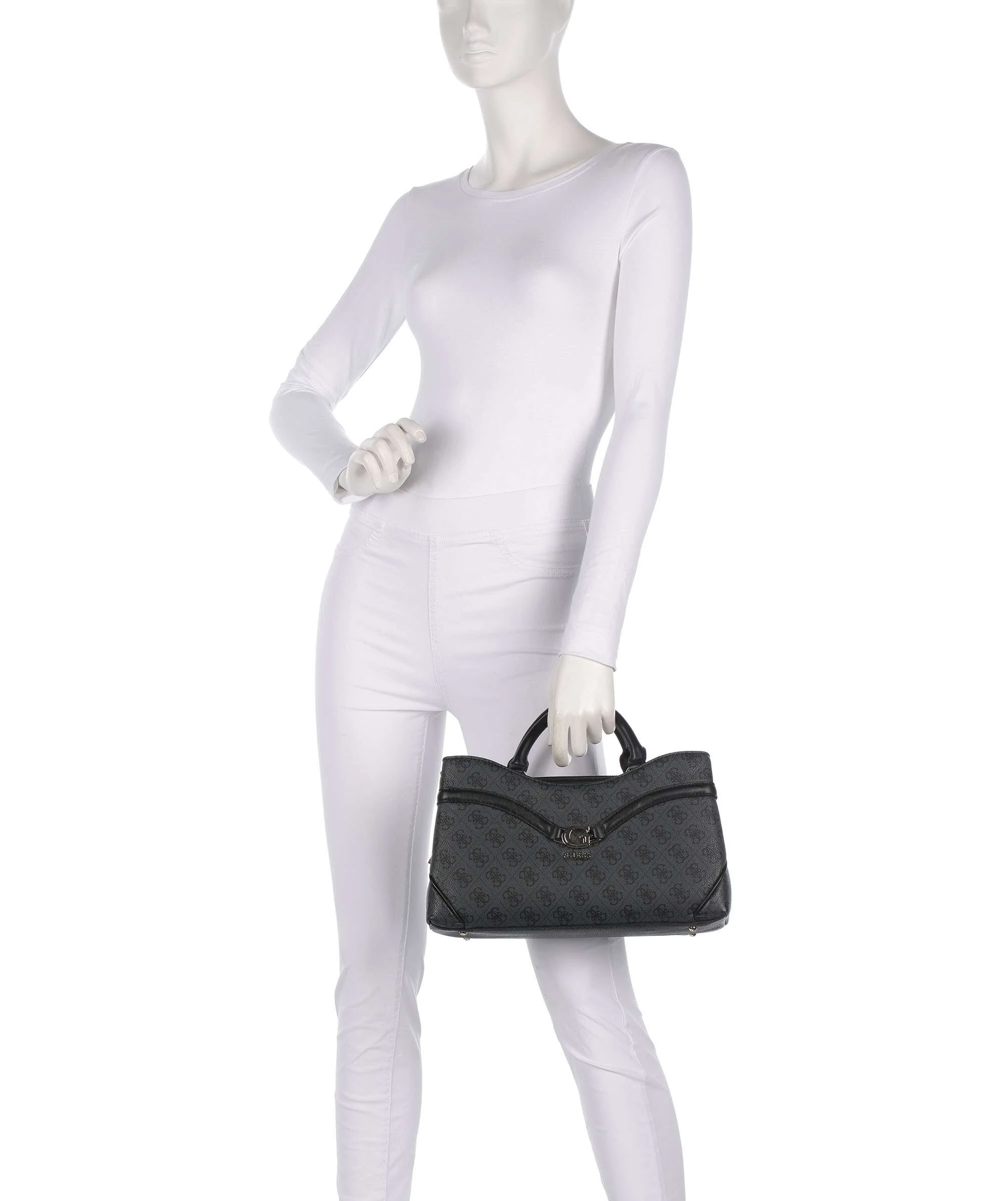 Guess Dea Handbag coal logo - Image 3