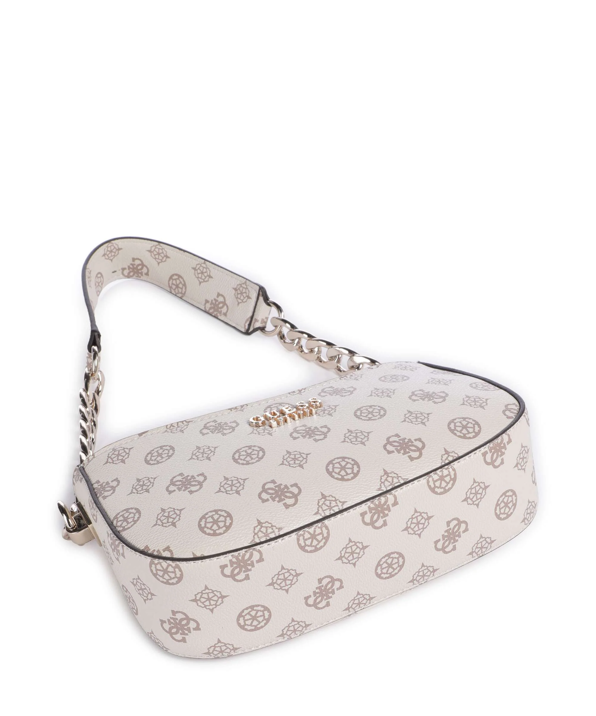 Guess Evelune Shoulder bag cream logo - Image 5
