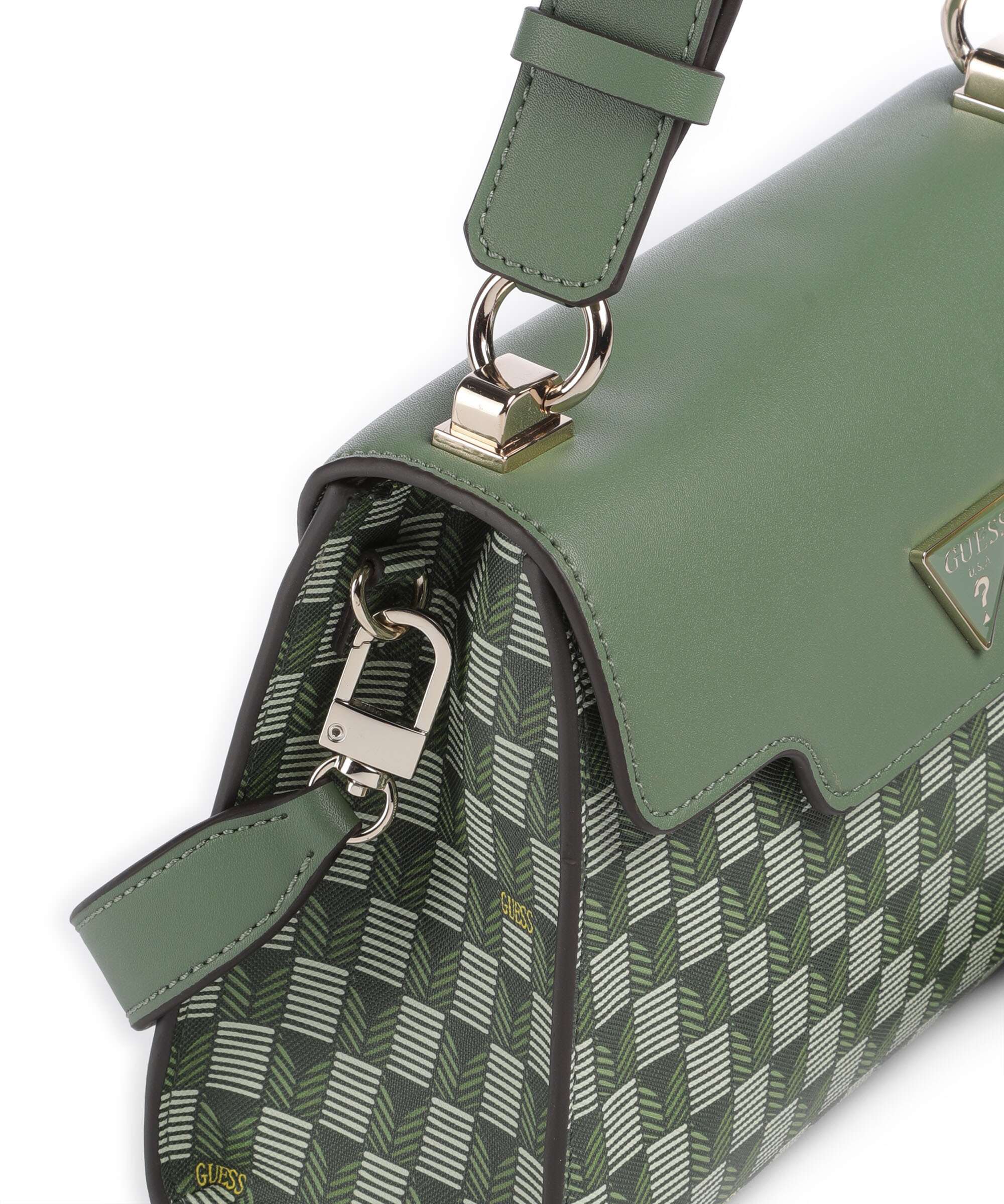 Guess G Wave Handbag green logo - Image 4