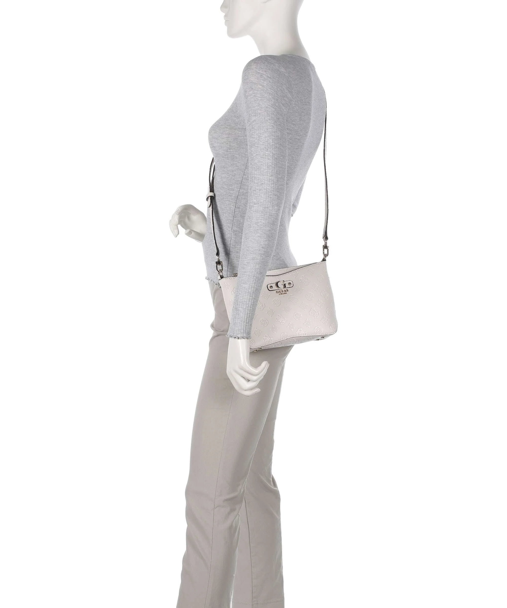 Guess Gerty Peony Crossbody bag offwhite - Image 3
