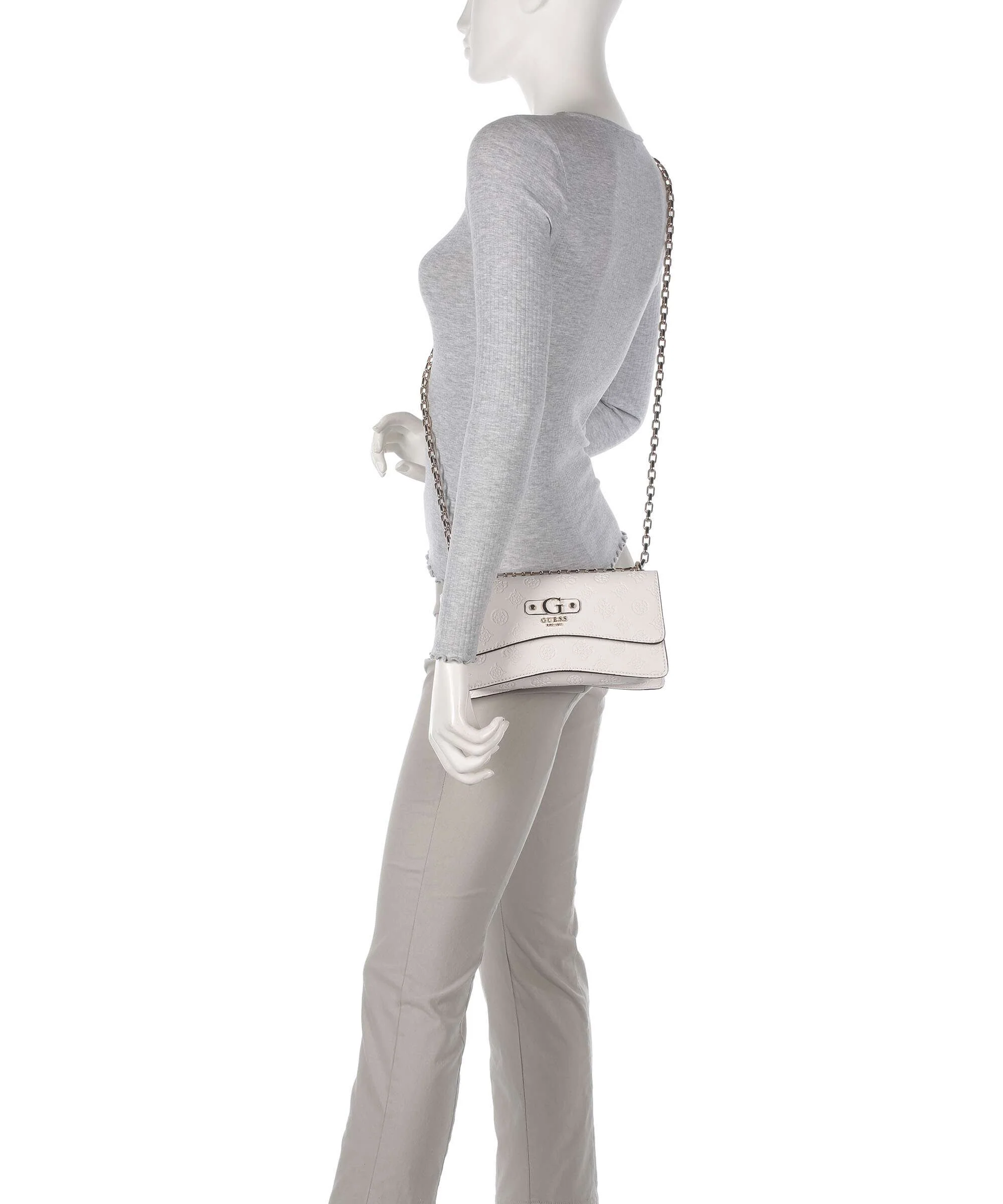 Guess Gerty Peony Shoulder bag offwhite - Image 3