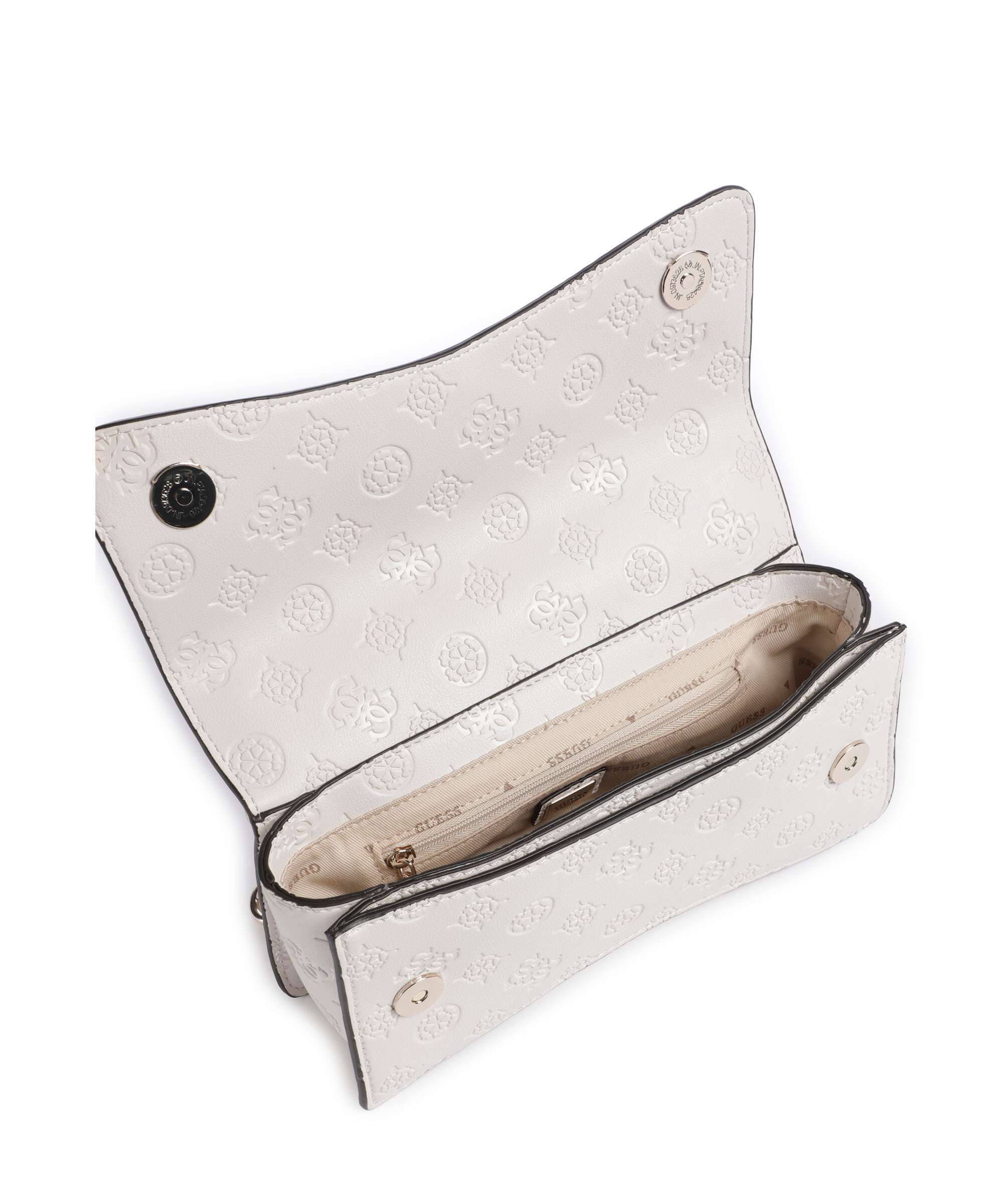 Guess Gerty Peony Shoulder bag offwhite - Image 7