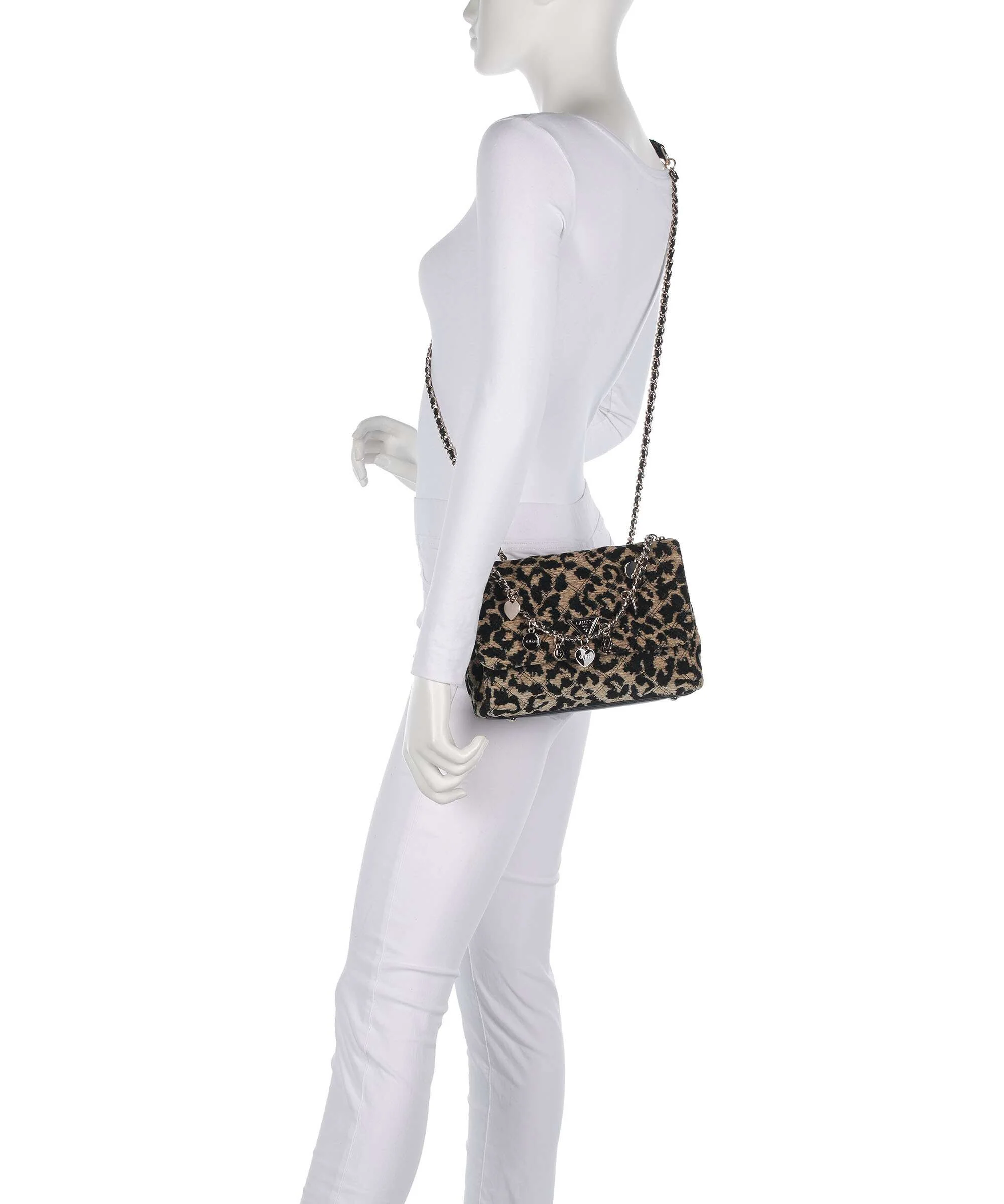 Guess Giully Shoulder bag leopard - Image 4